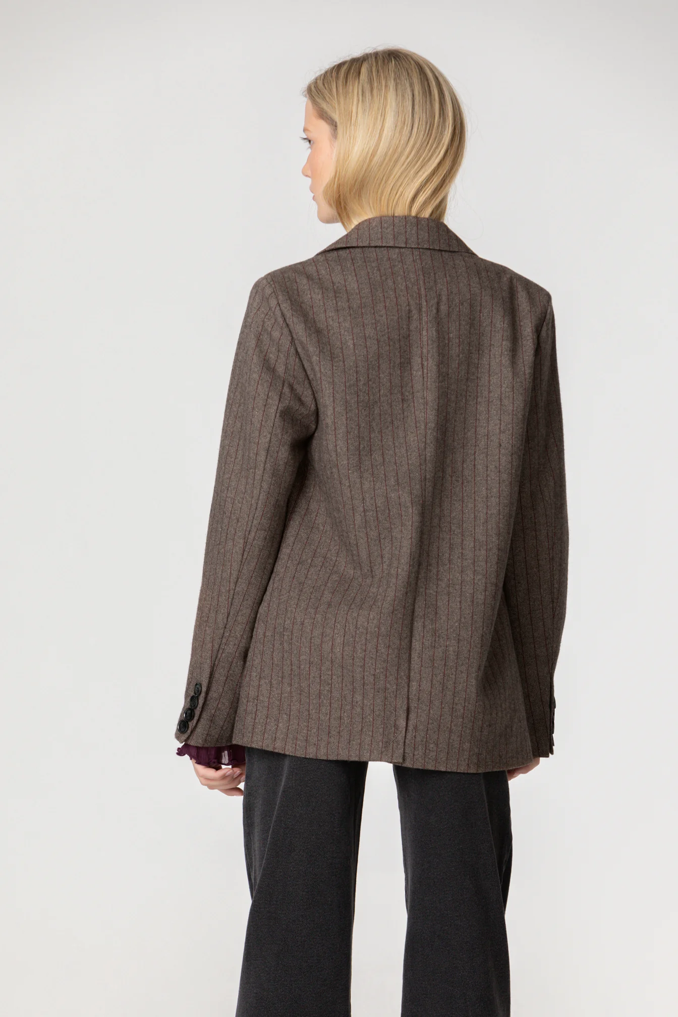 BLAZER RAYAS CON LANA - Image 6