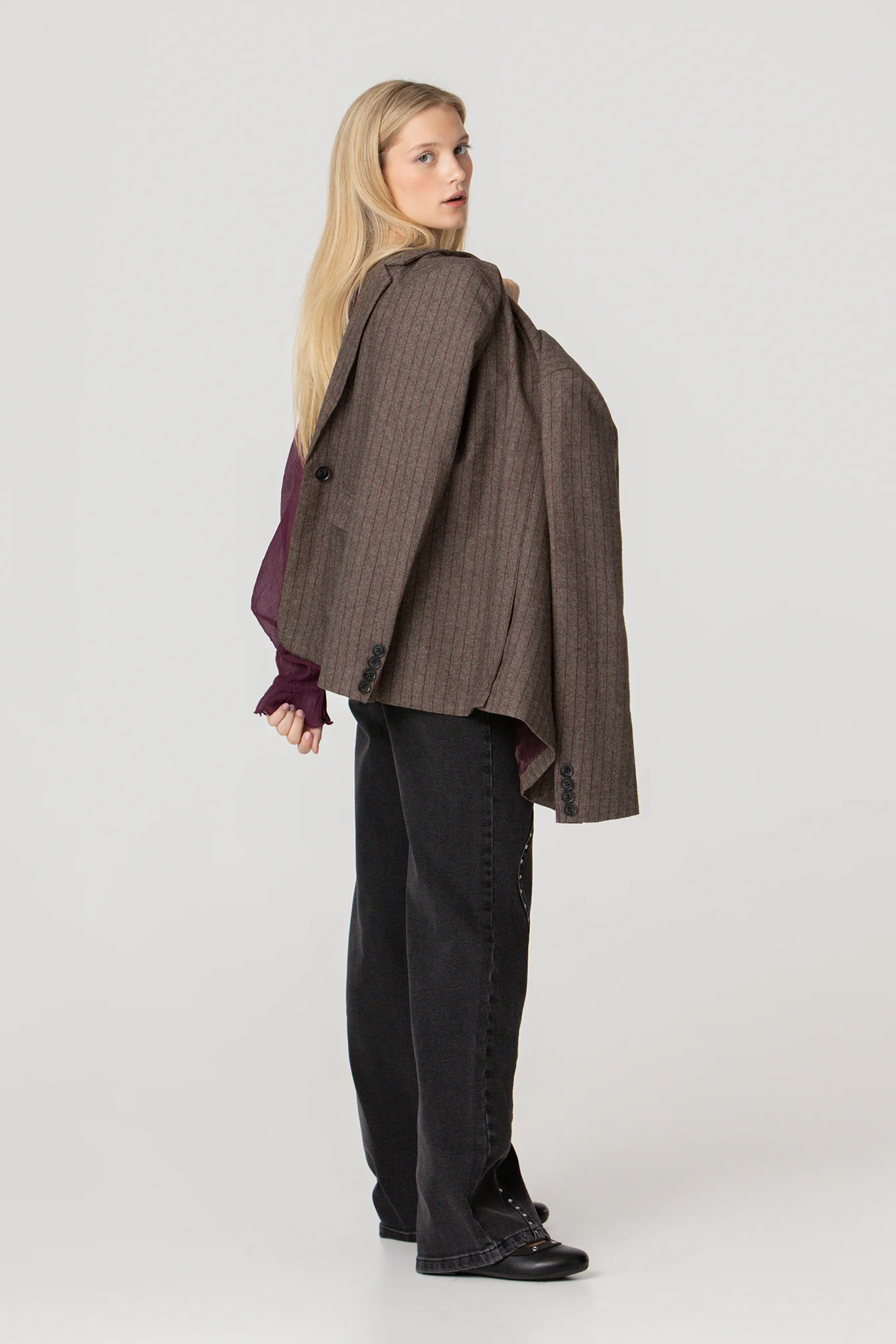 BLAZER RAYAS CON LANA - Image 7