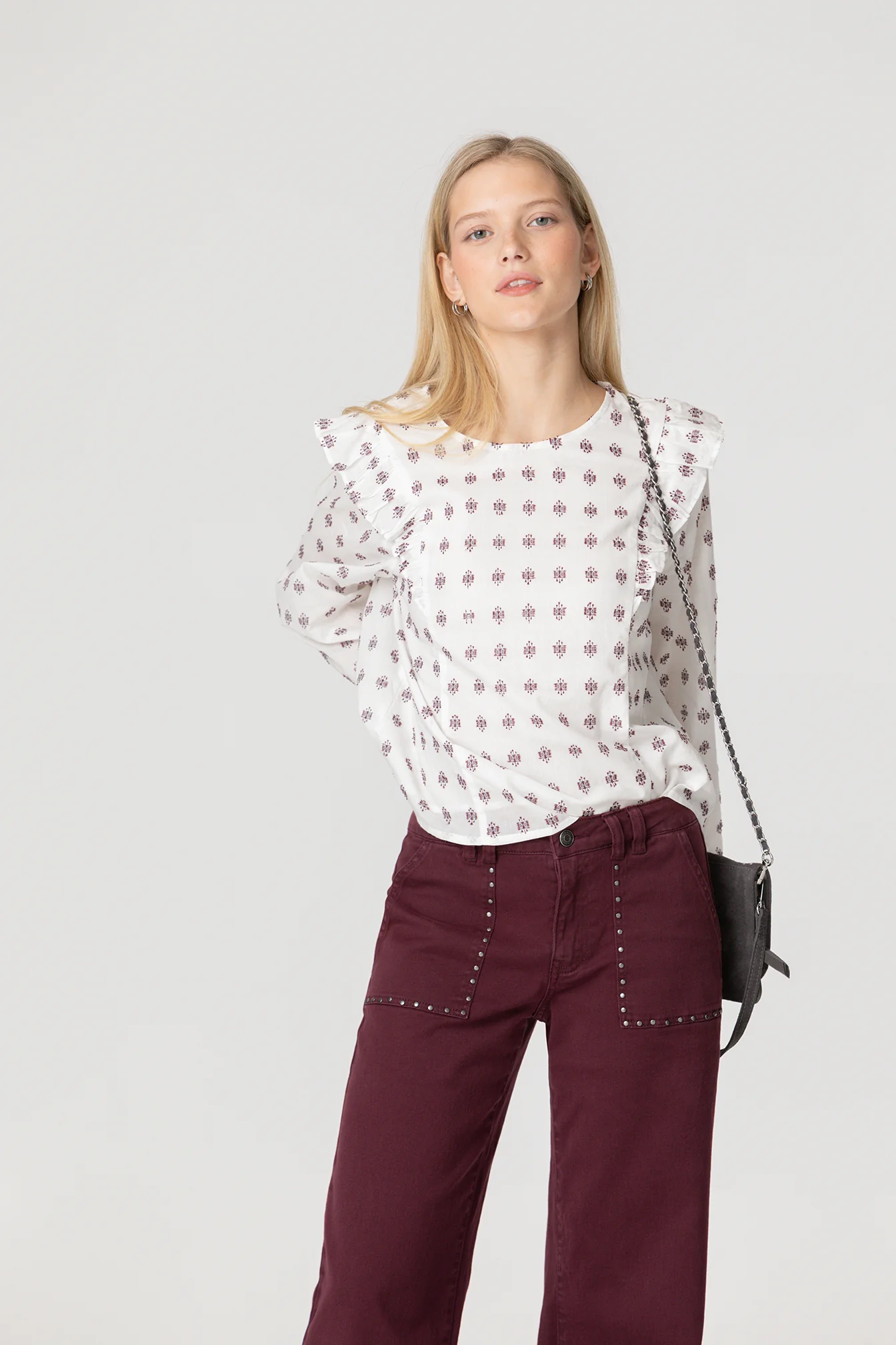 BLUSA BORDADA VOLANTES - Image 3