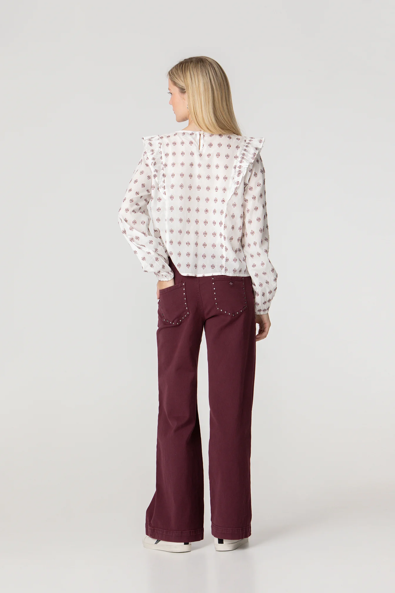 BLUSA BORDADA VOLANTES - Image 6