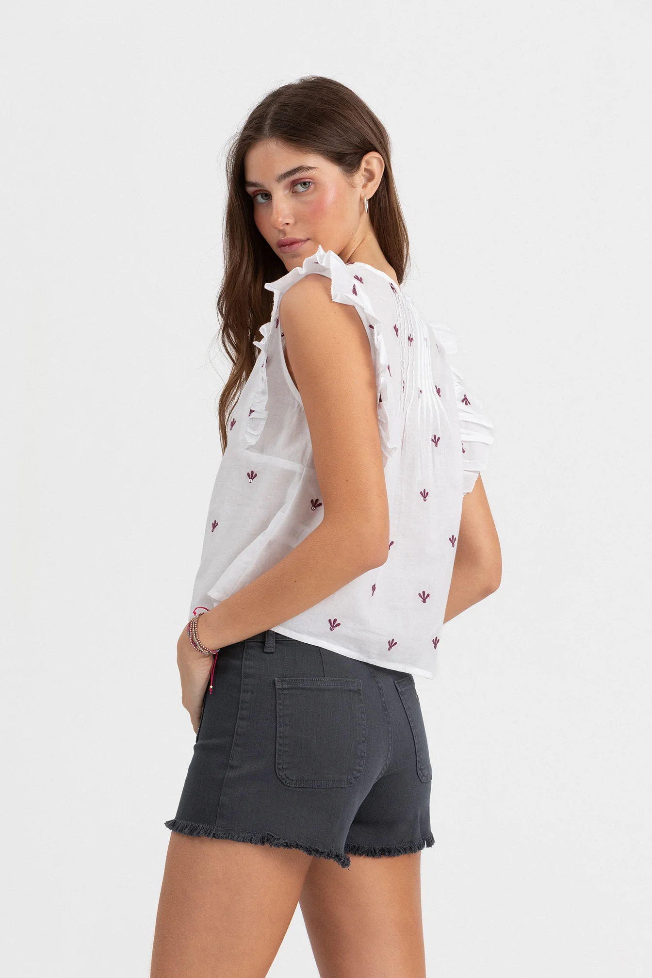 BLUSA DETALLE BORDADO ABALORIO - Image 7