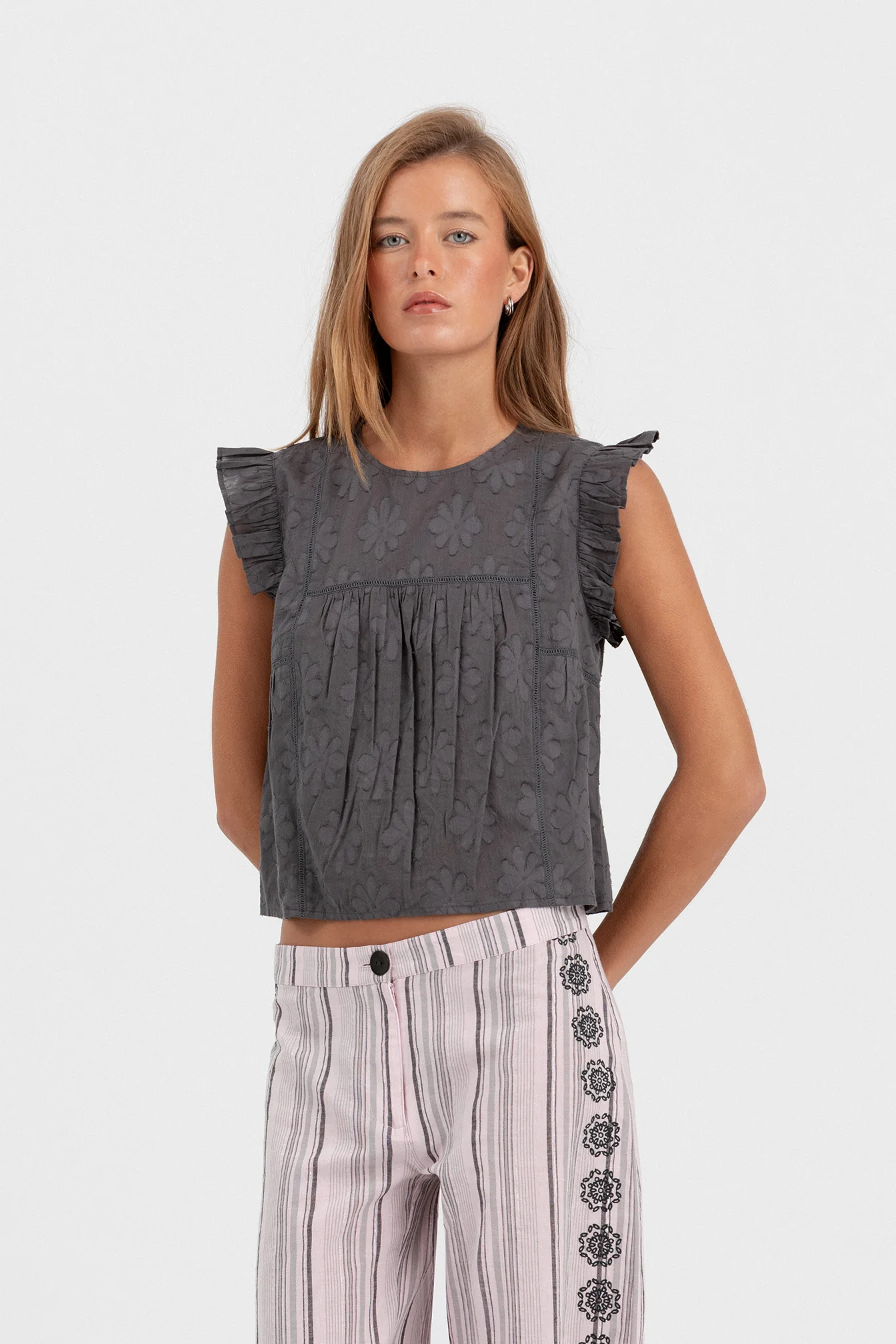 BLUSA DETALLE FLORES - Image 3