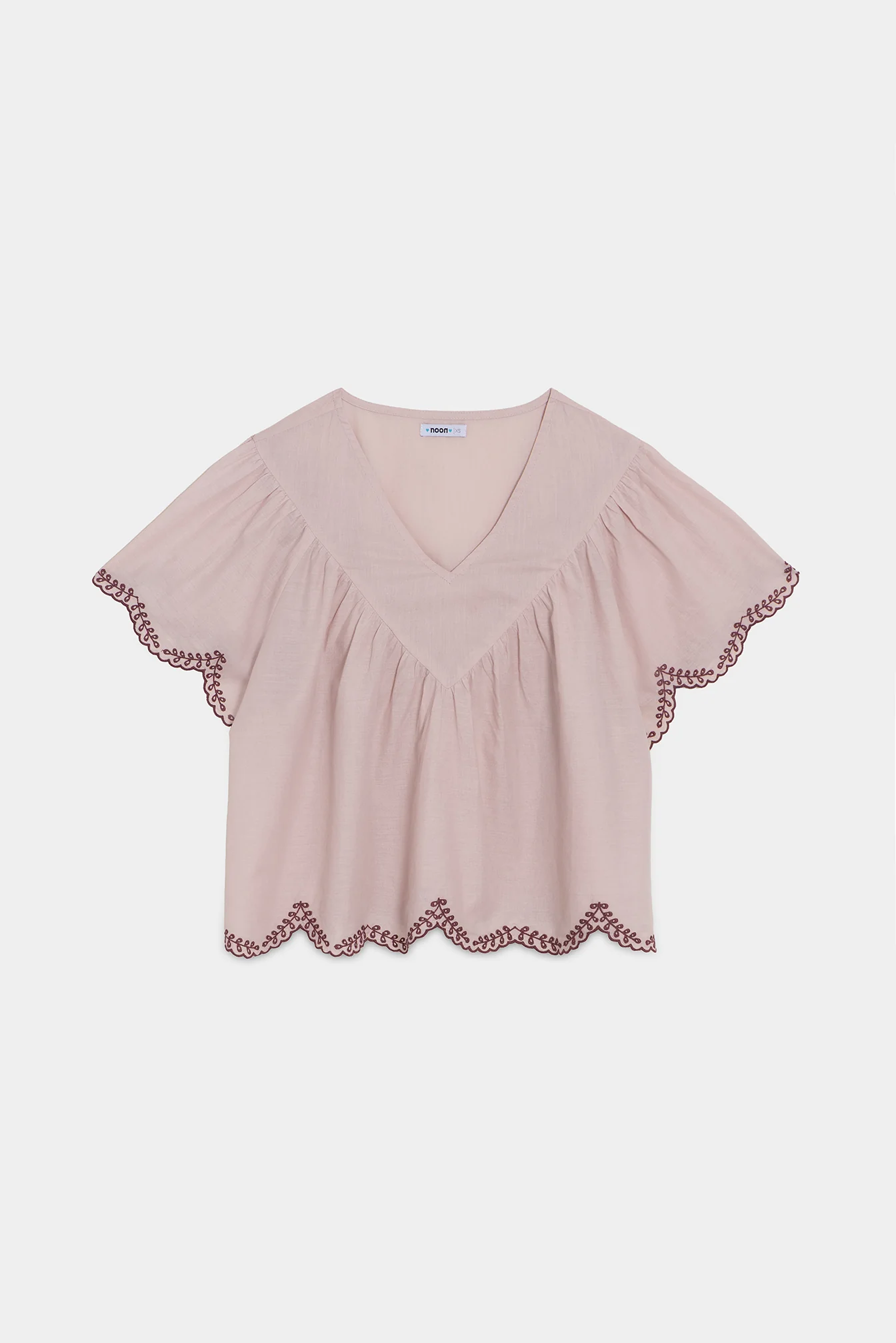 BLUSA FLUIDA BAJO BORDADO - Image 2