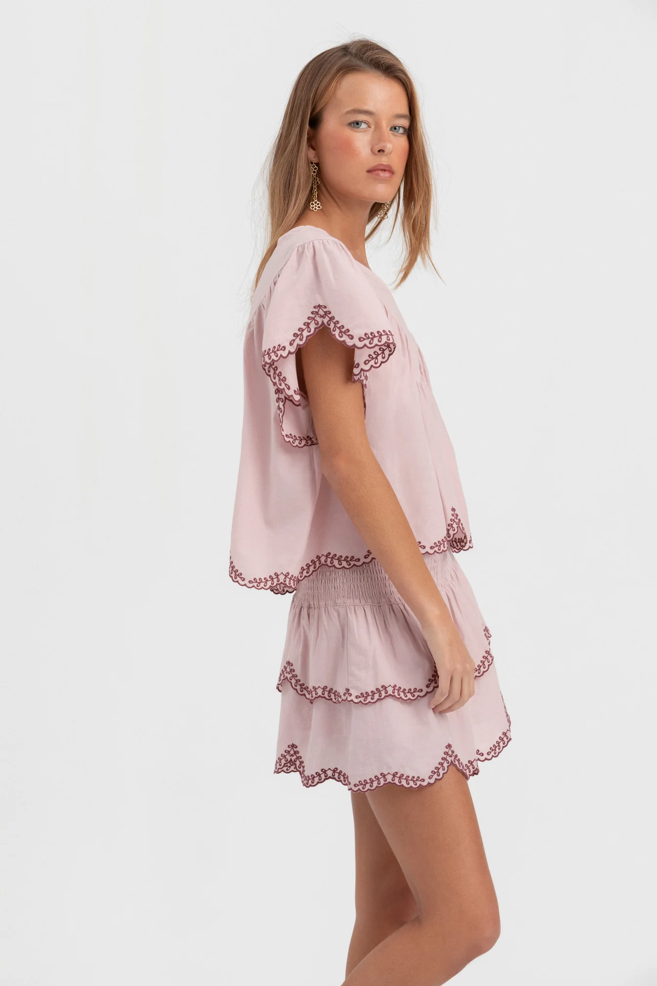 BLUSA FLUIDA BAJO BORDADO - Image 6