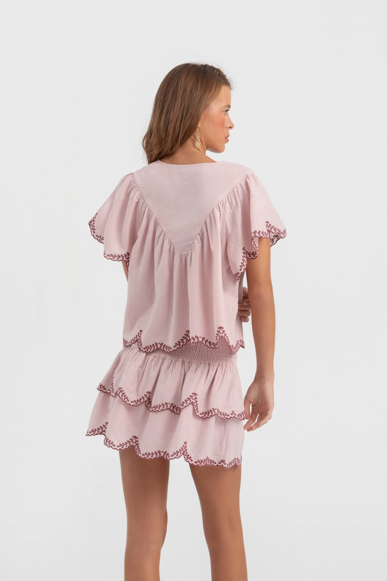 BLUSA FLUIDA BAJO BORDADO - Image 7