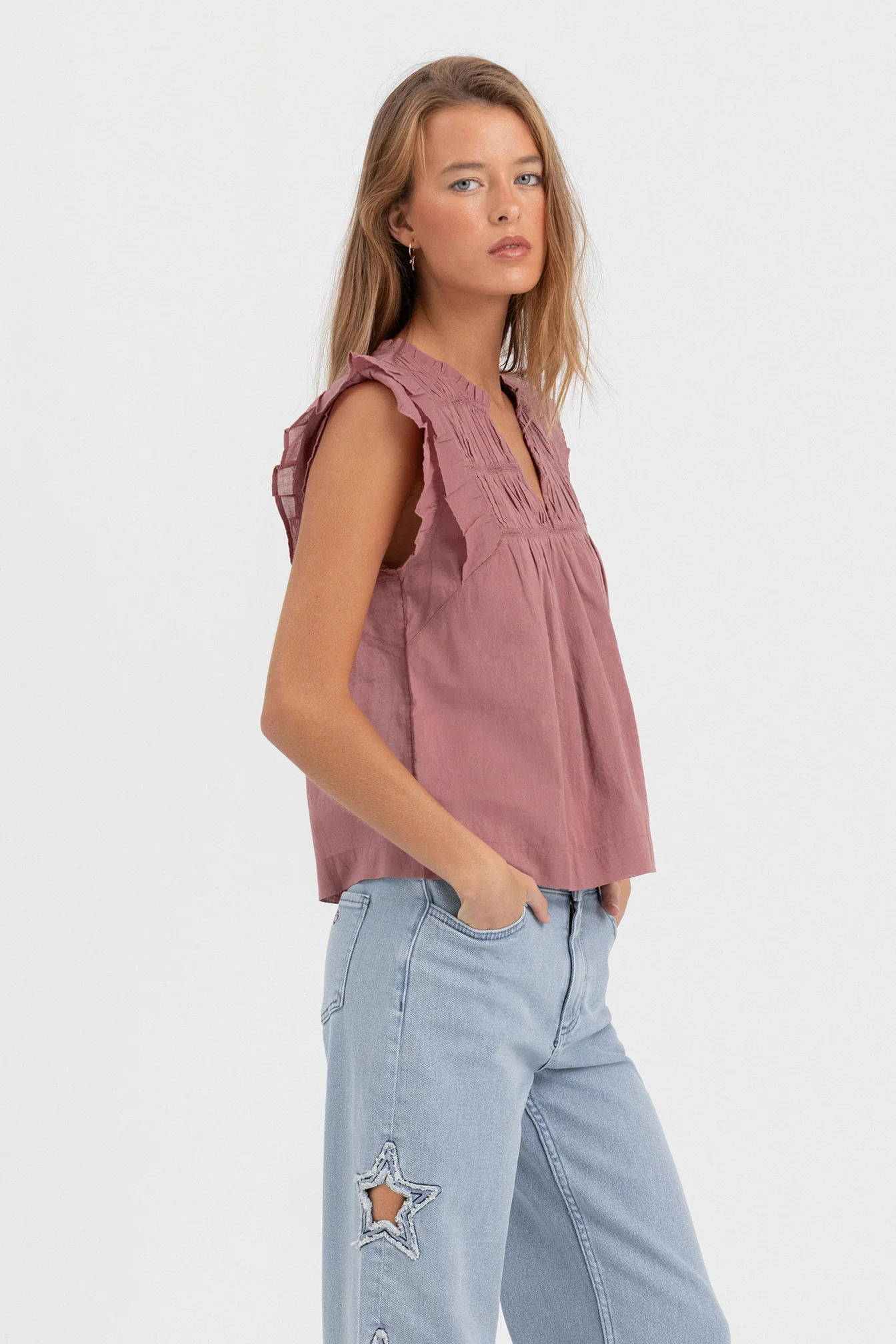 BLUSA FLUIDA FRUNCES - Image 3