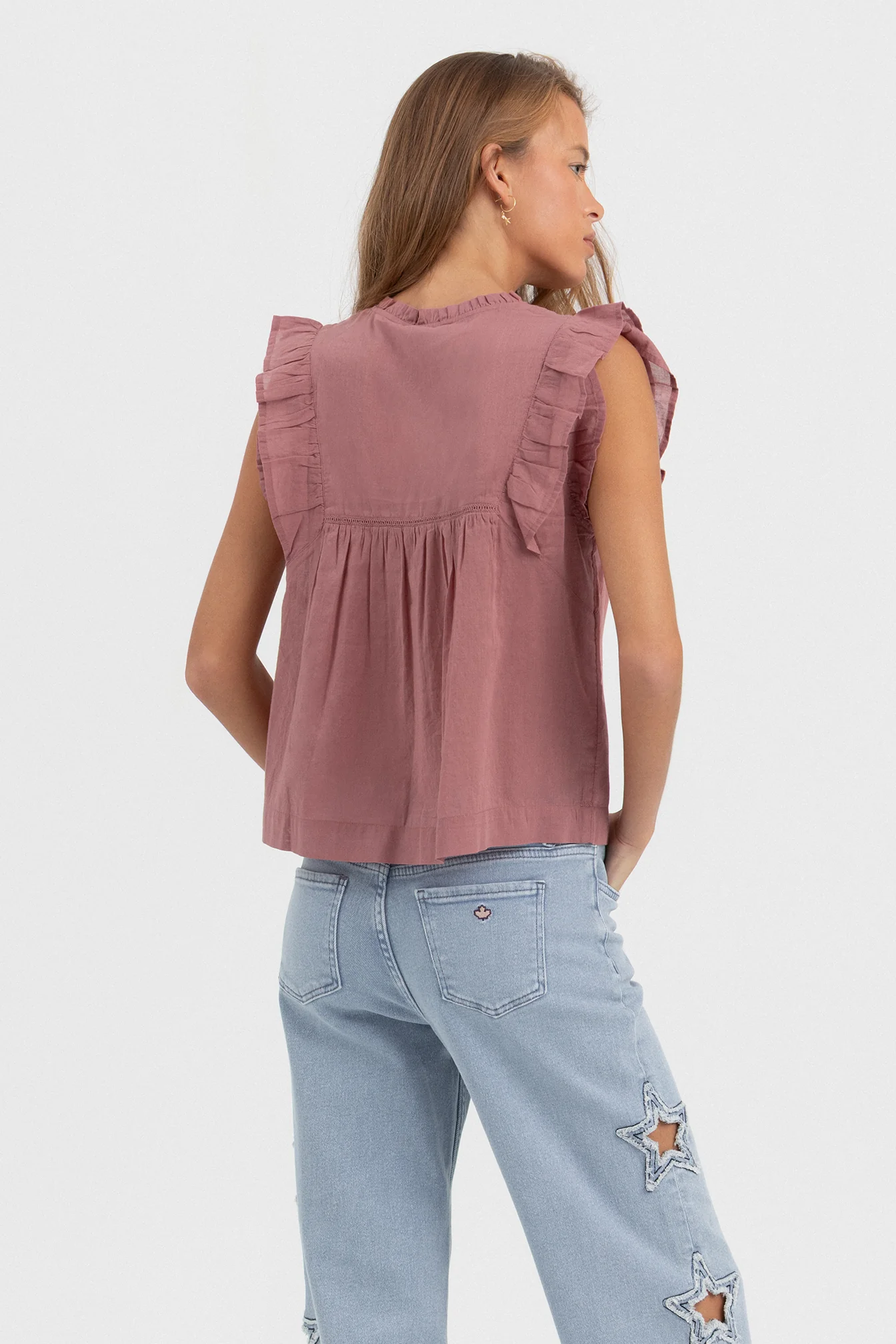 BLUSA FLUIDA FRUNCES - Image 5
