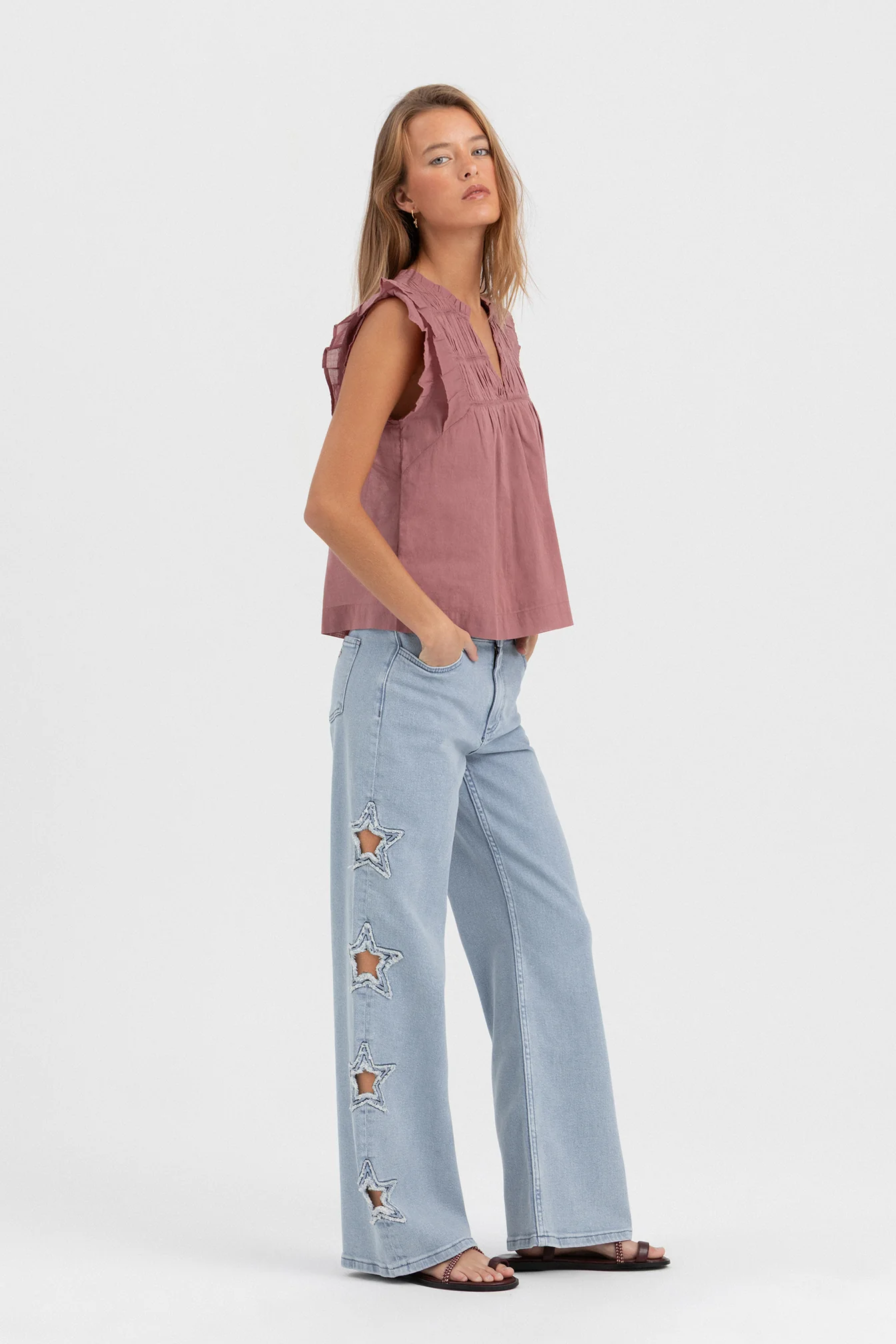 BLUSA FLUIDA FRUNCES - Image 6