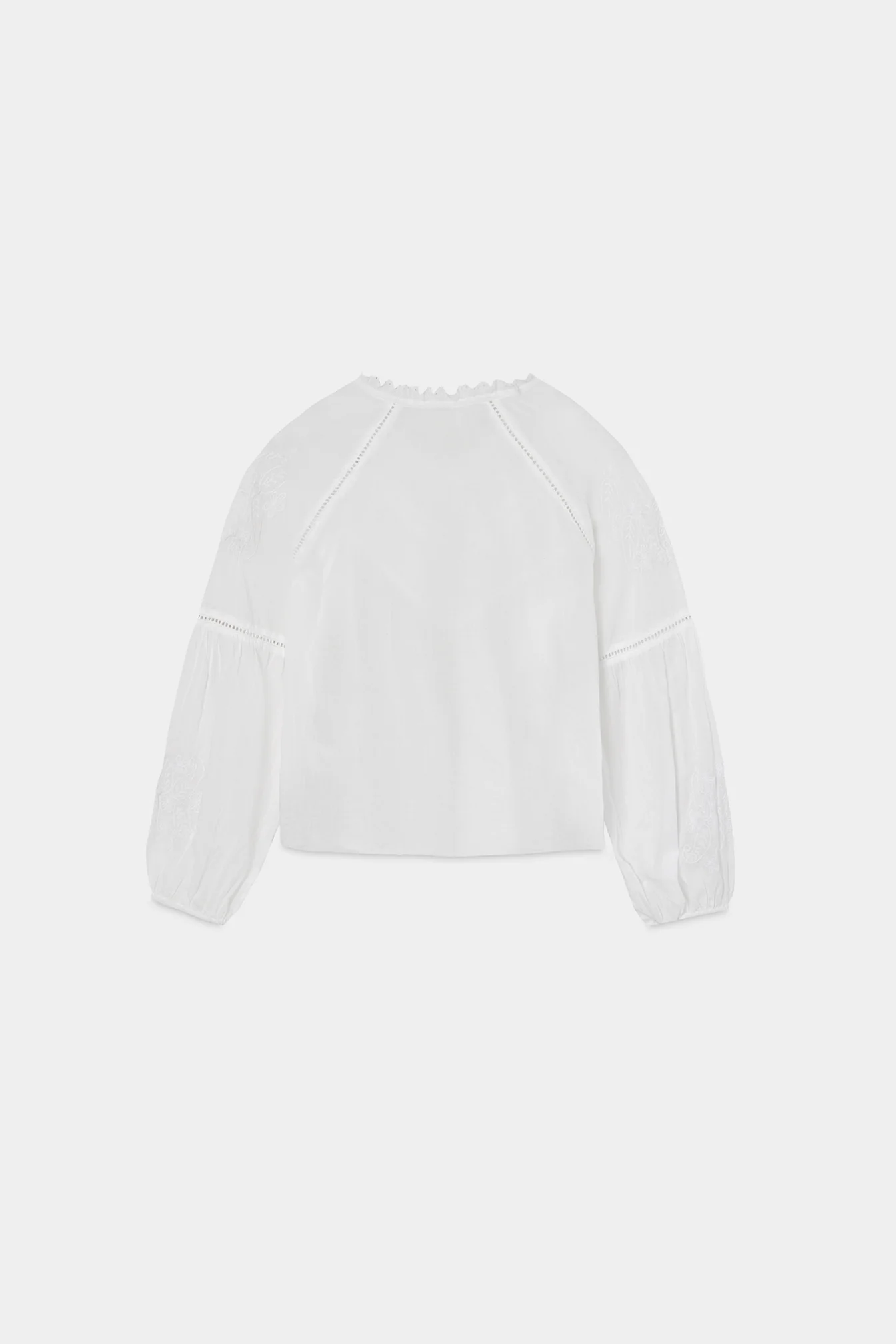 BLUSA FLUIDA MANGAS BORDADAS - Image 9
