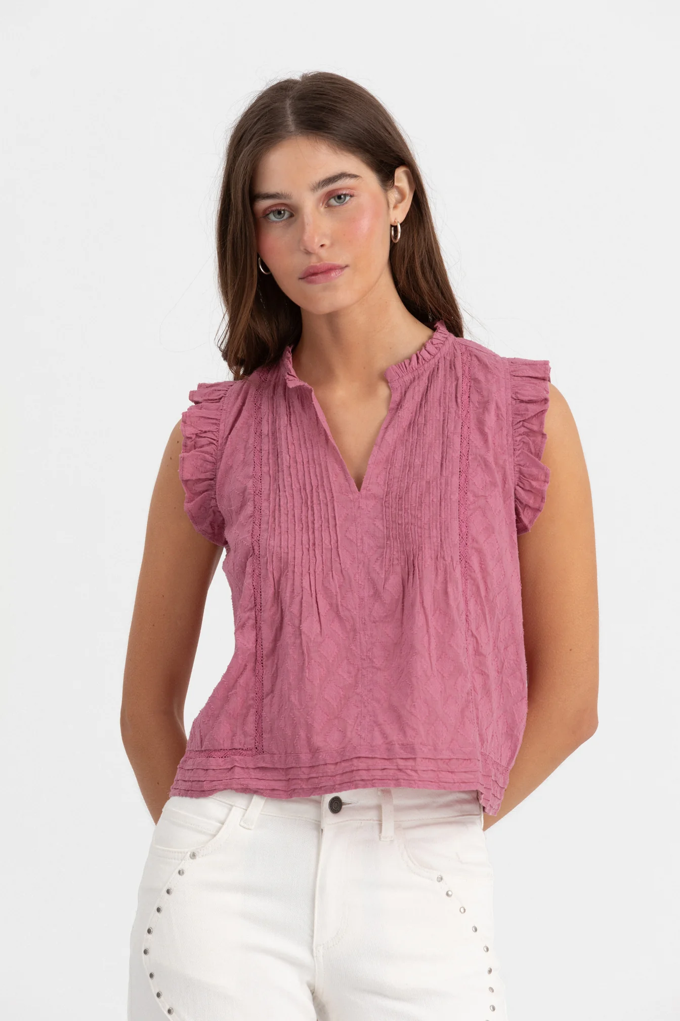BLUSA JARETAS DETALLE ENTREDOS - Image 7