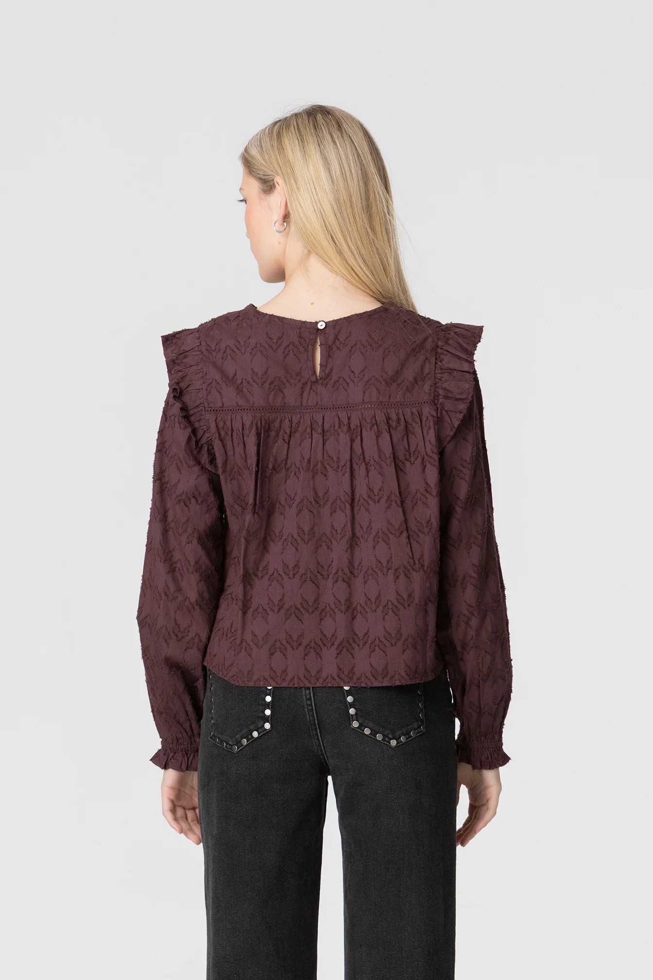 BLUSA TEXTURA VOLANTES - Image 12