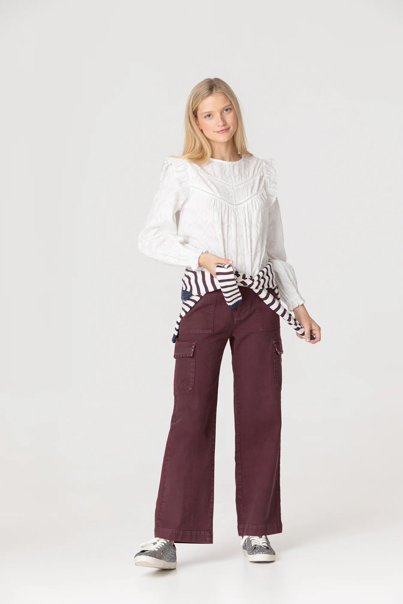 BLUSA TEXTURA VOLANTES - Image 6