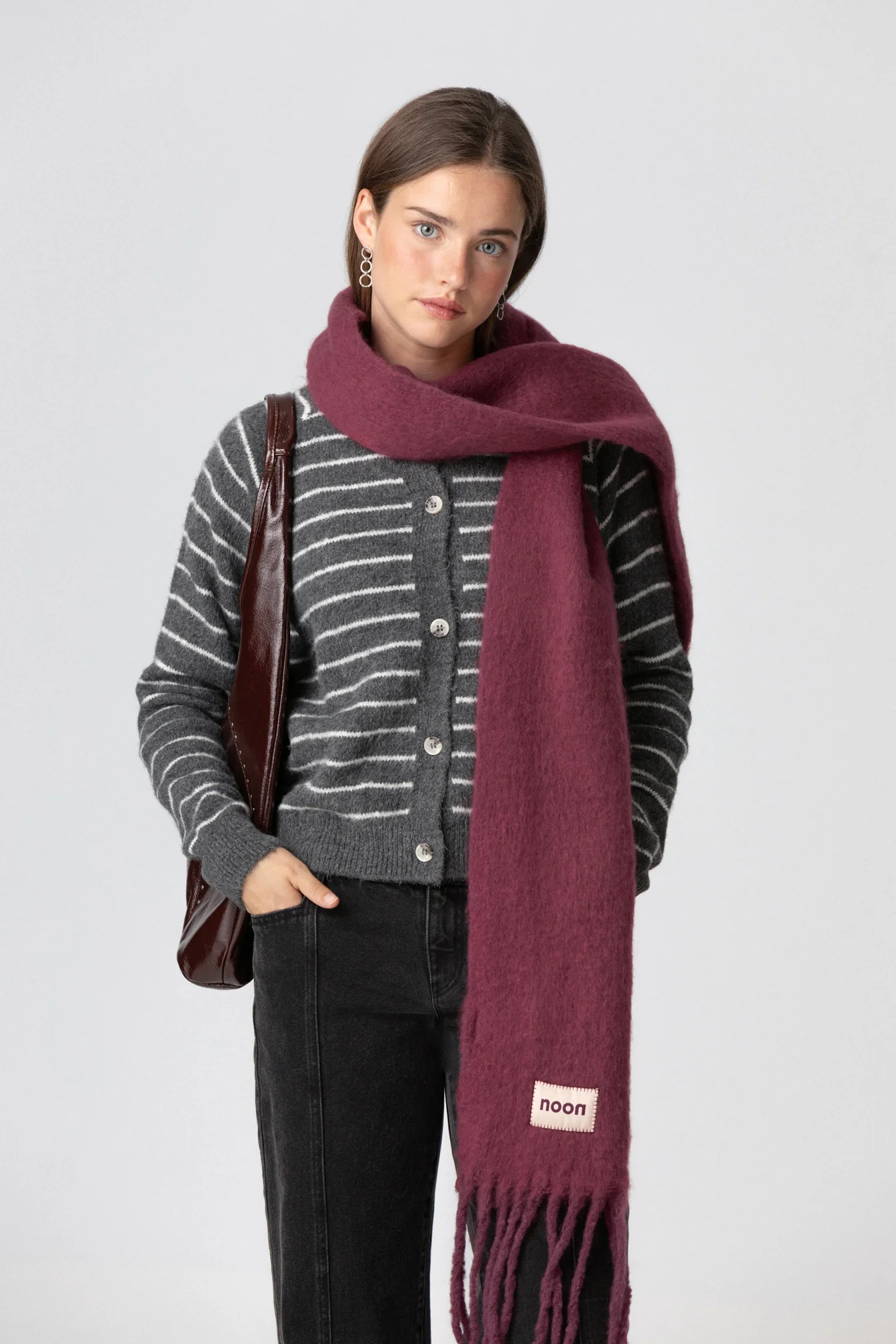 CARDIGAN OVERSIZE RAYAS - Image 5