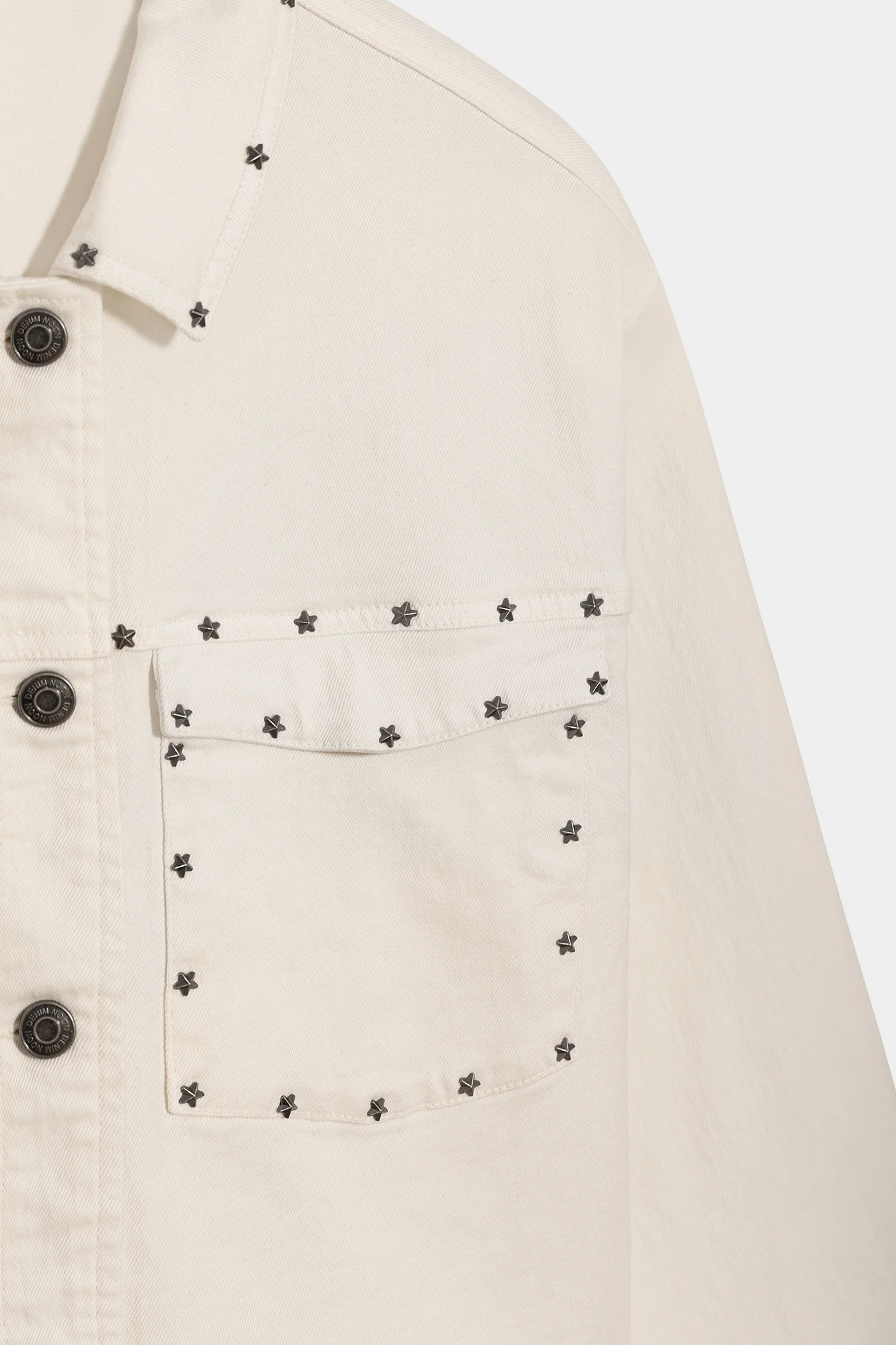 CHAQUETA DENIM TACHAS ESTRELLAS - Image 8