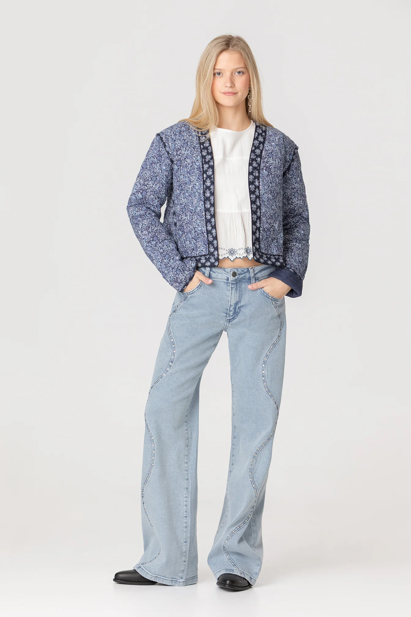 CHAQUETA ENGUATADA ESTAMPADO - Image 7