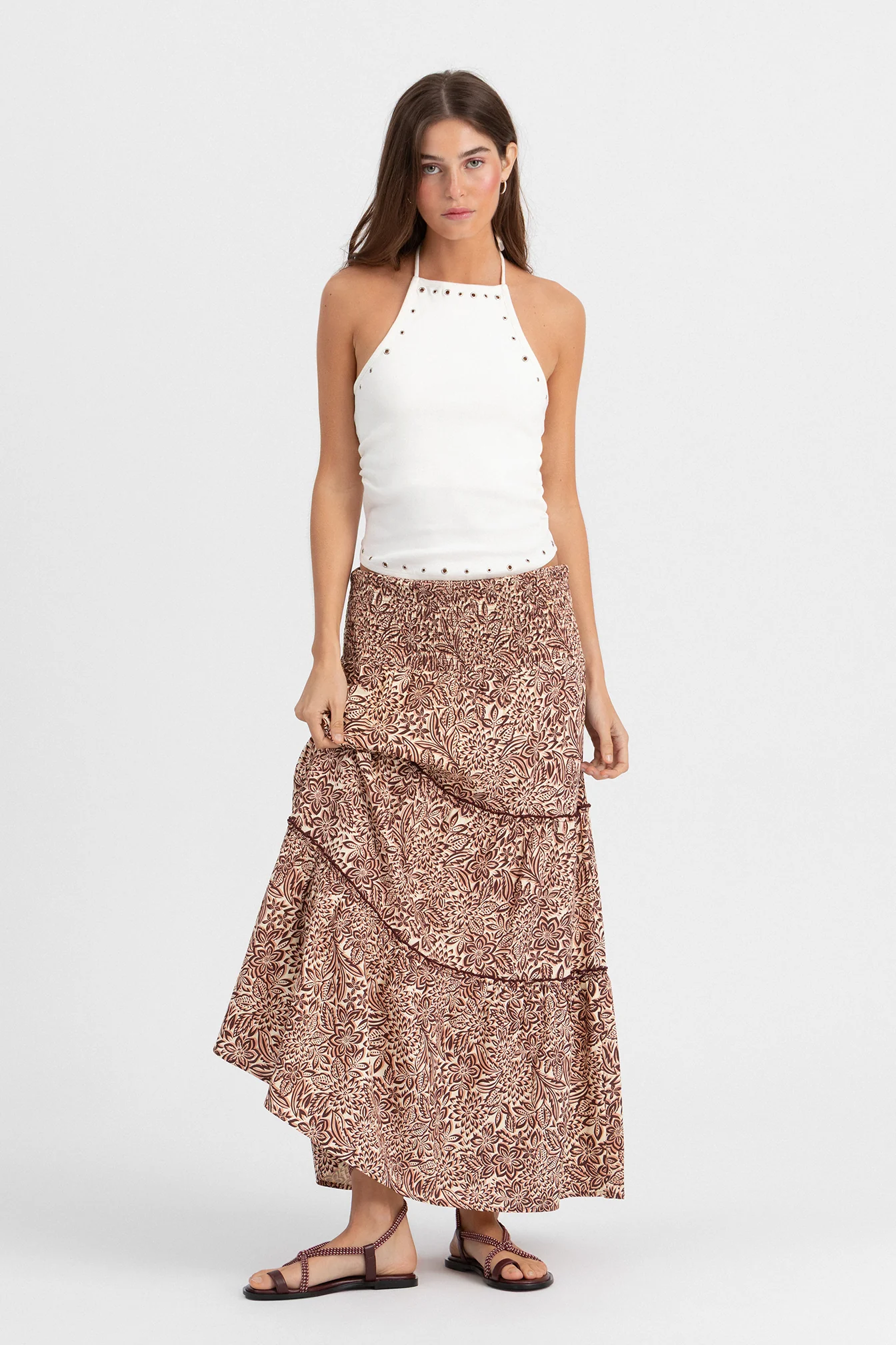 FALDA LARGA ESTAMPADA - Image 10