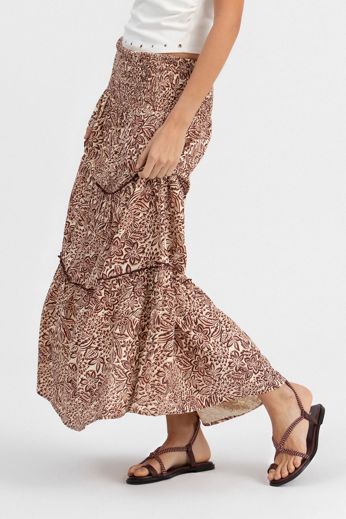 FALDA LARGA ESTAMPADA - Image 7