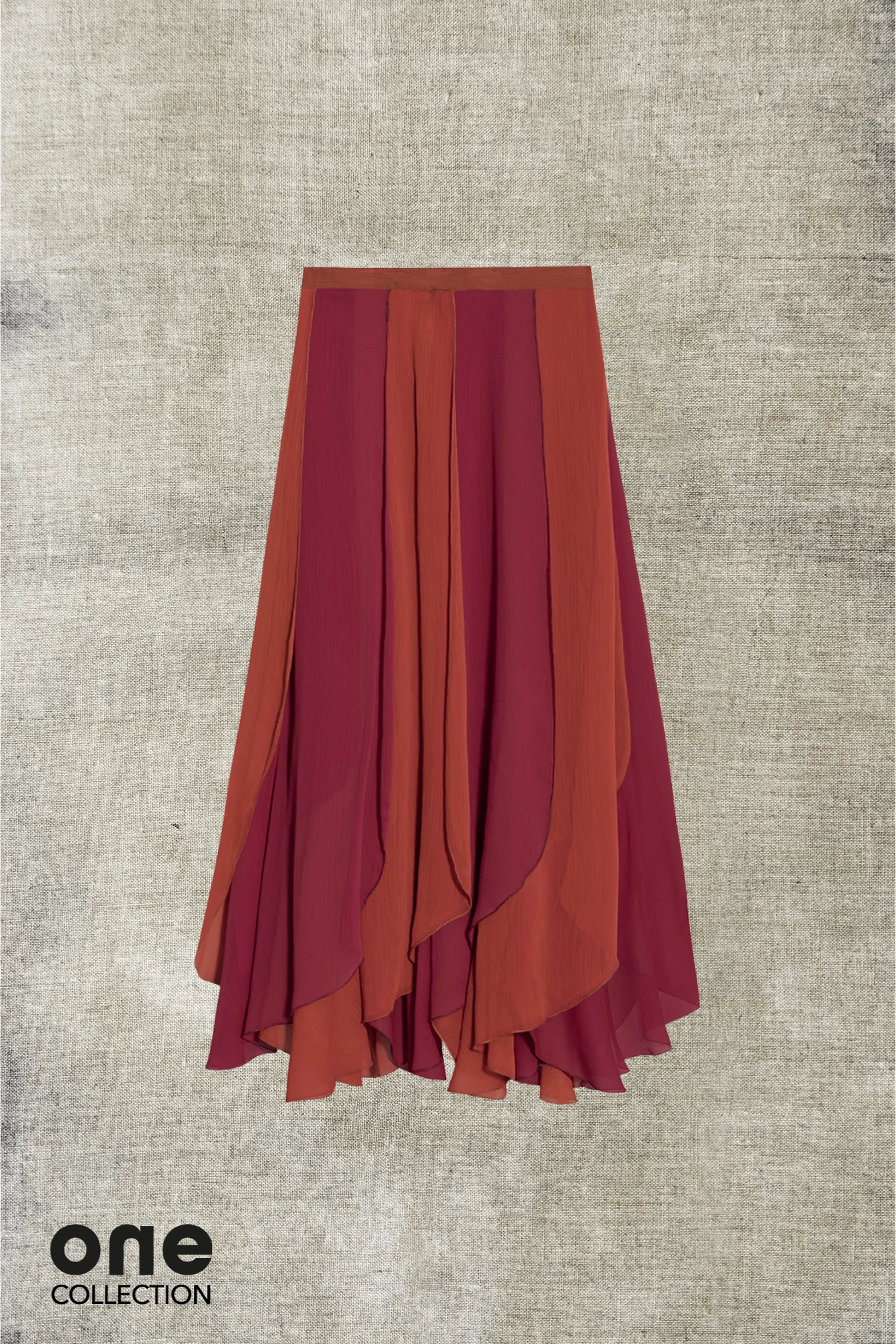 FALDA MIDI CONTRASTE CARLA - Image 18