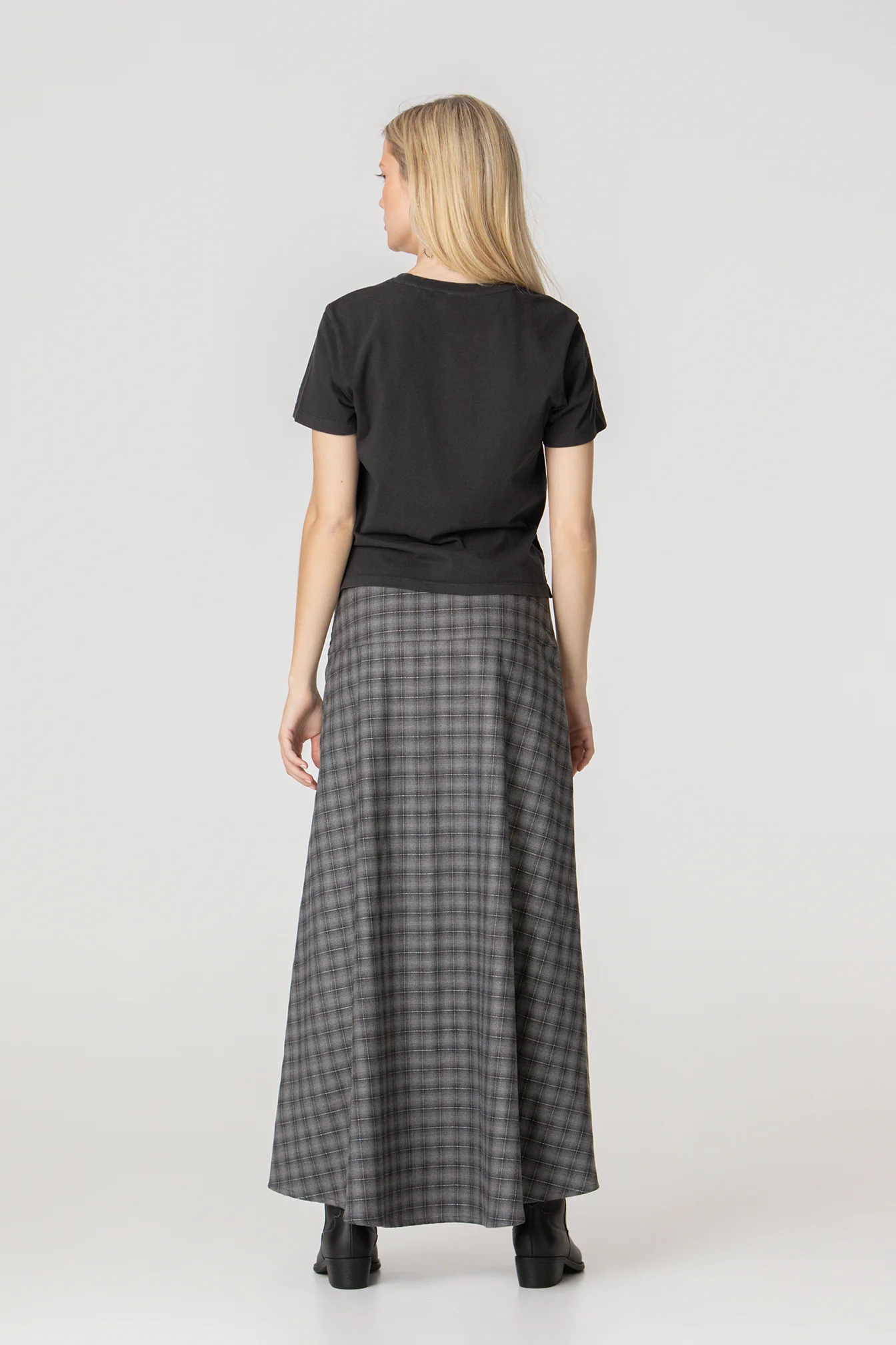 FALDA MIDI CUADROS - Image 4
