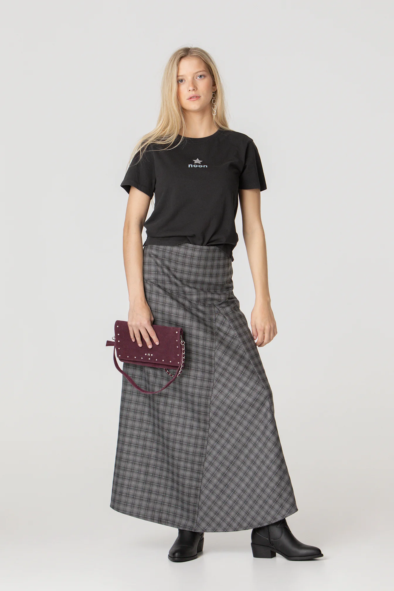 FALDA MIDI CUADROS - Image 6