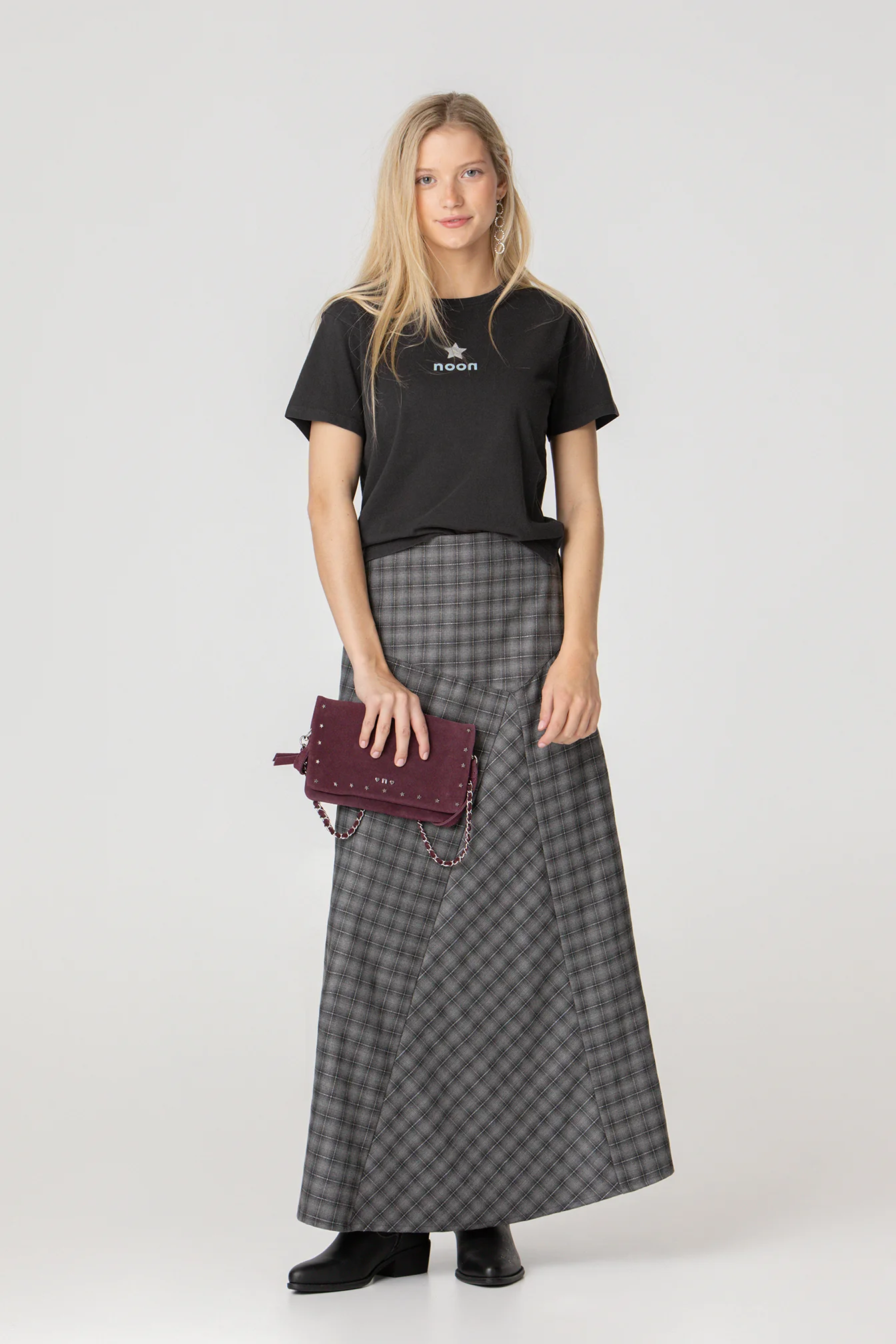 FALDA MIDI CUADROS - Image 7