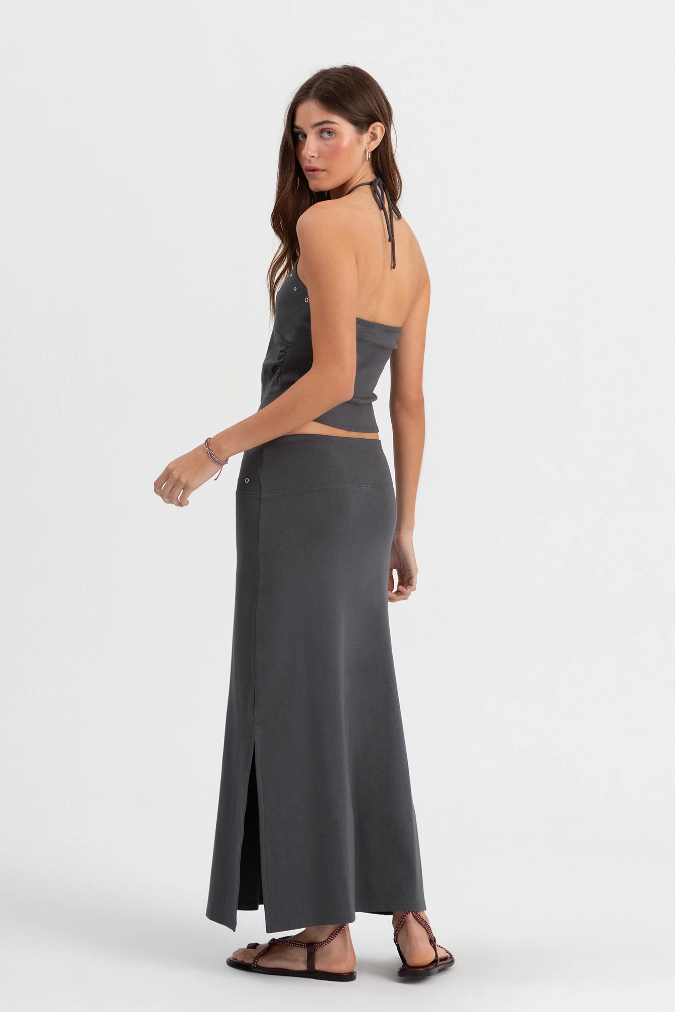 FALDA MIDI EYELETS - Image 5