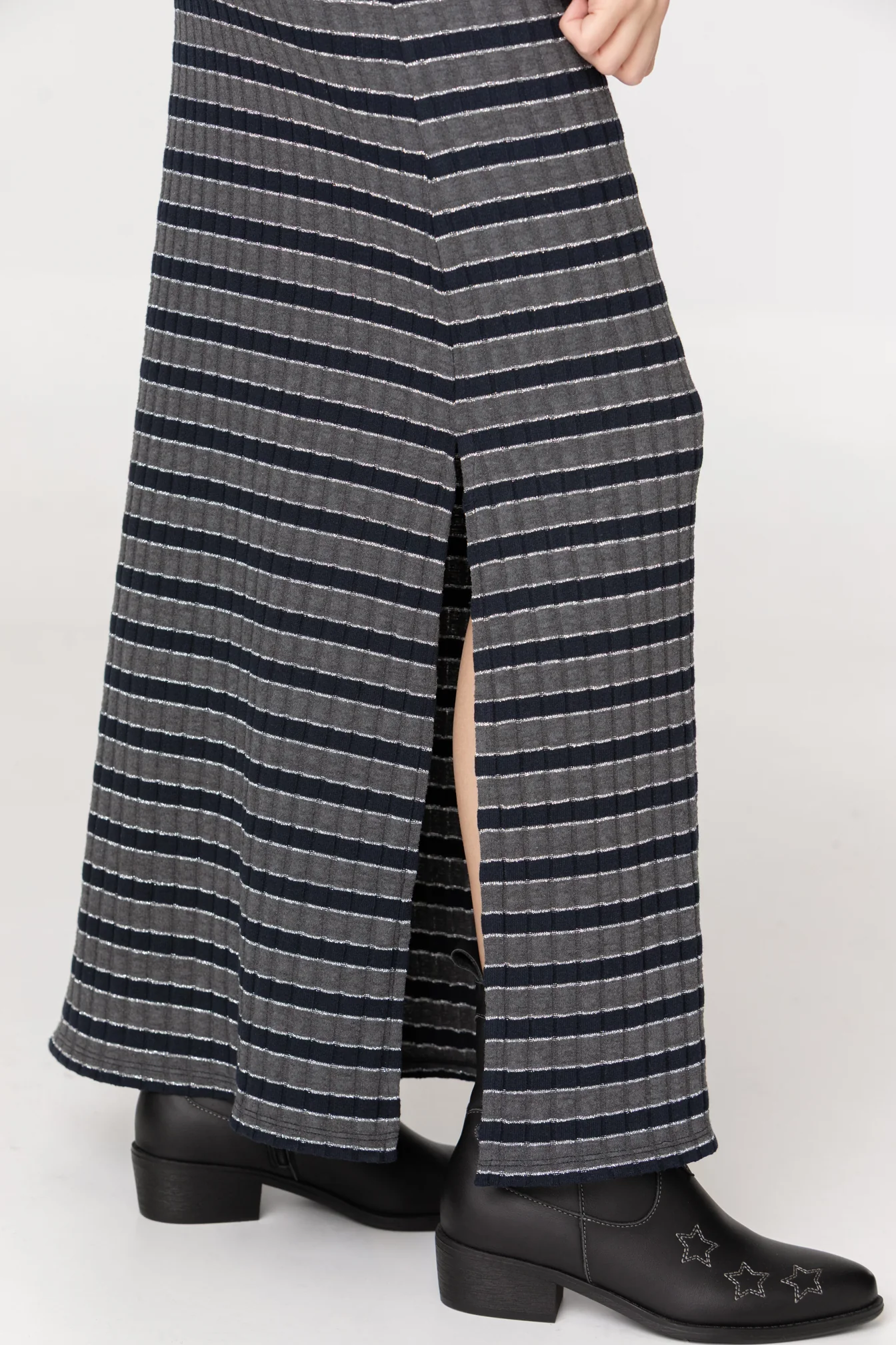 FALDA MIDI RAYAS LUREX - Image 3