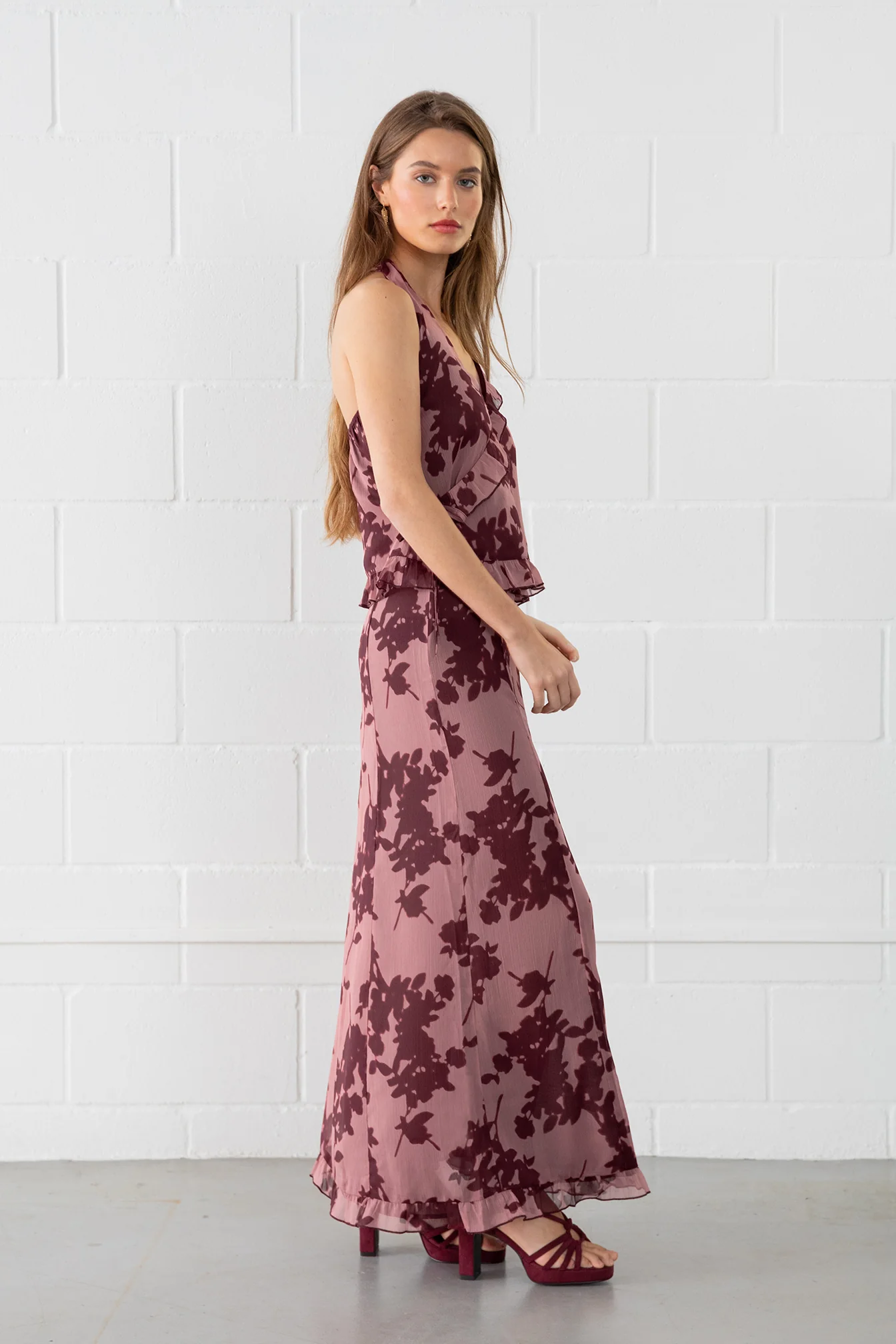 FALDA MIDI VOLANTE SIENA - Image 6