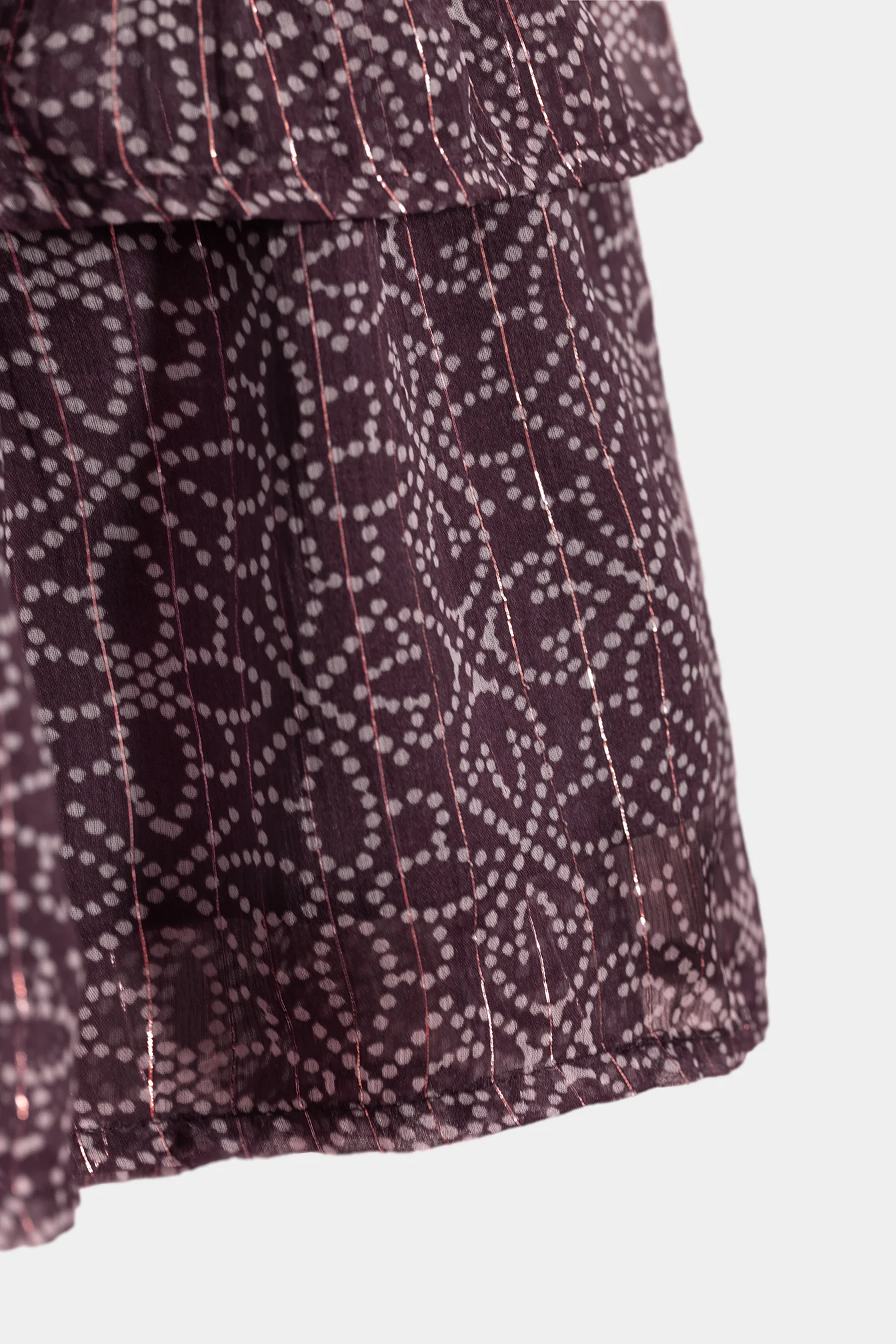 FALDA MINI FRUNCIDA ESTAMPADA - Image 9