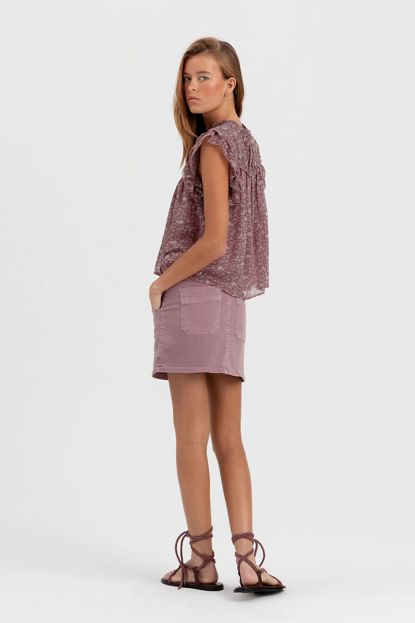 FALDA MINI TEJANA BOLSILLOS - Image 7