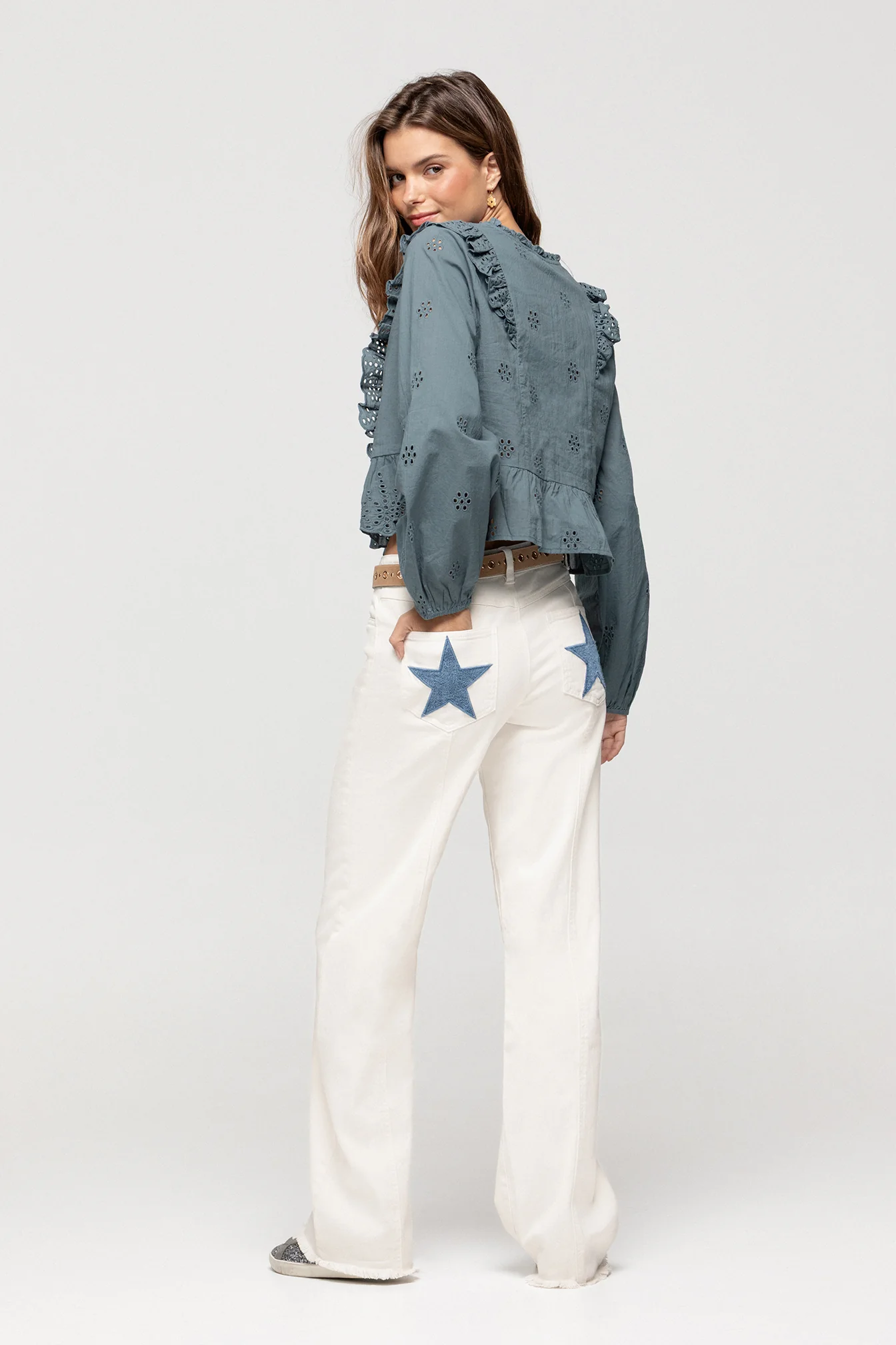 JEANS BOLSILLO ESTRELLA CONTRASTE - Image 7