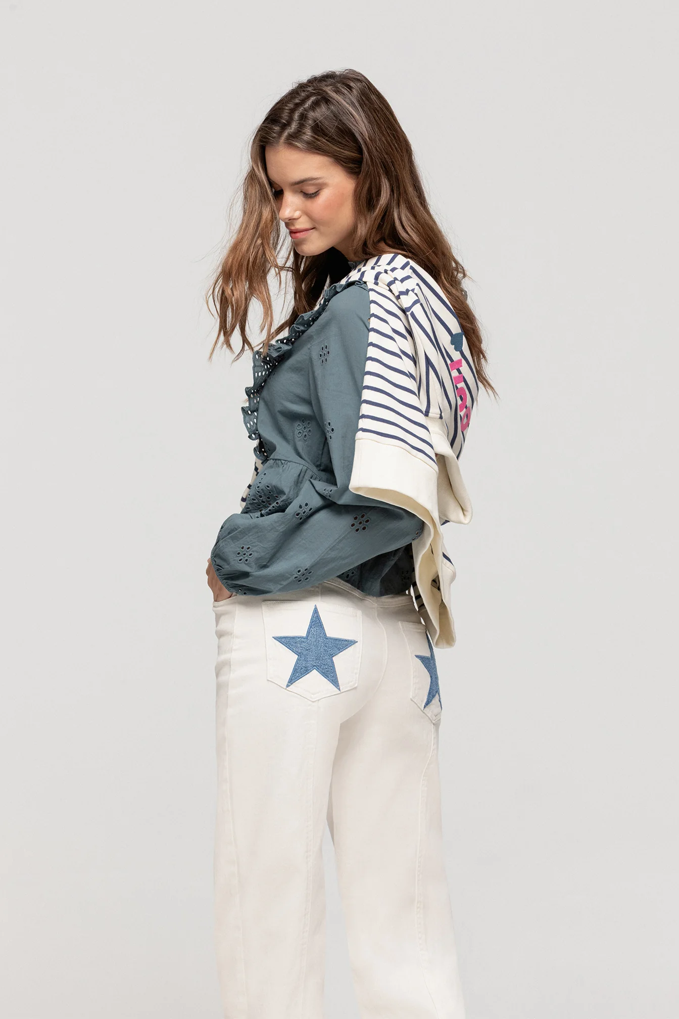 JEANS BOLSILLO ESTRELLA CONTRASTE - Image 9