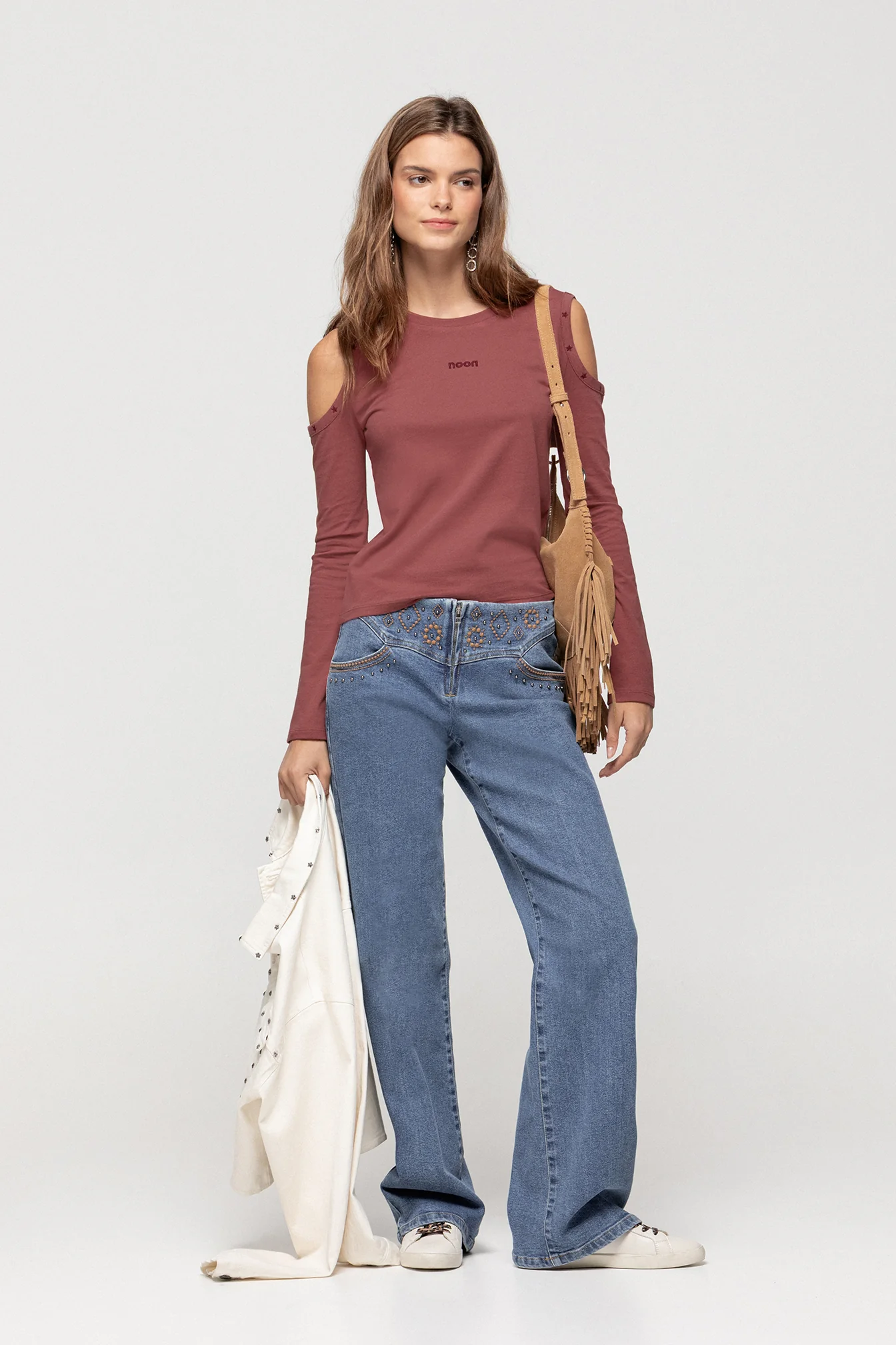 JEANS CANESU BORDADO TACHAS - Image 6