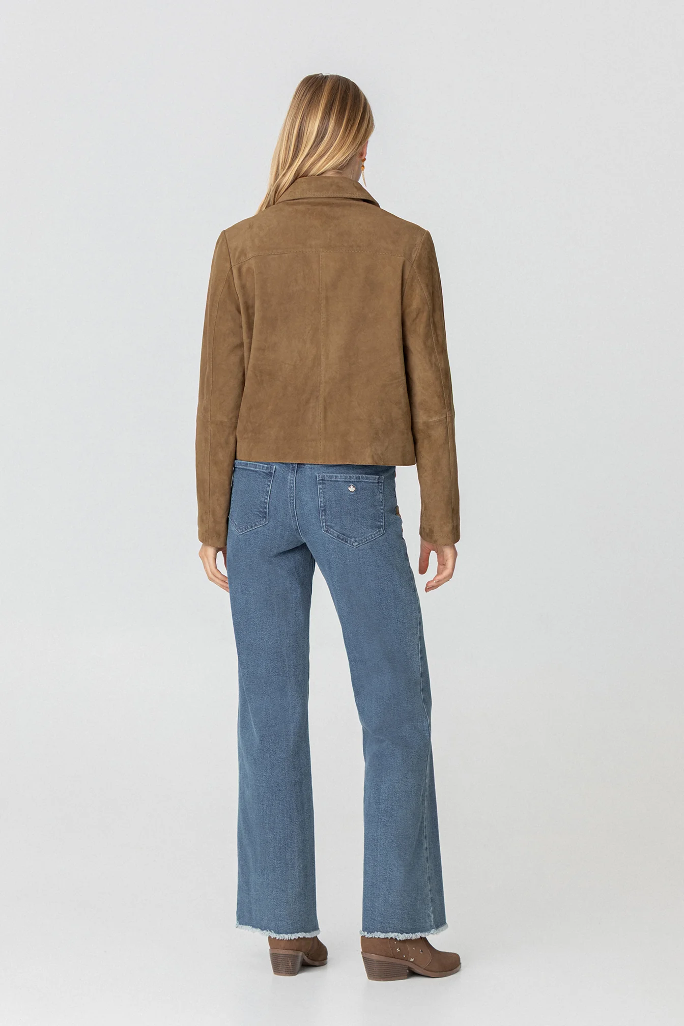 JEANS CONTRASTE PANA TACHAS - Image 10