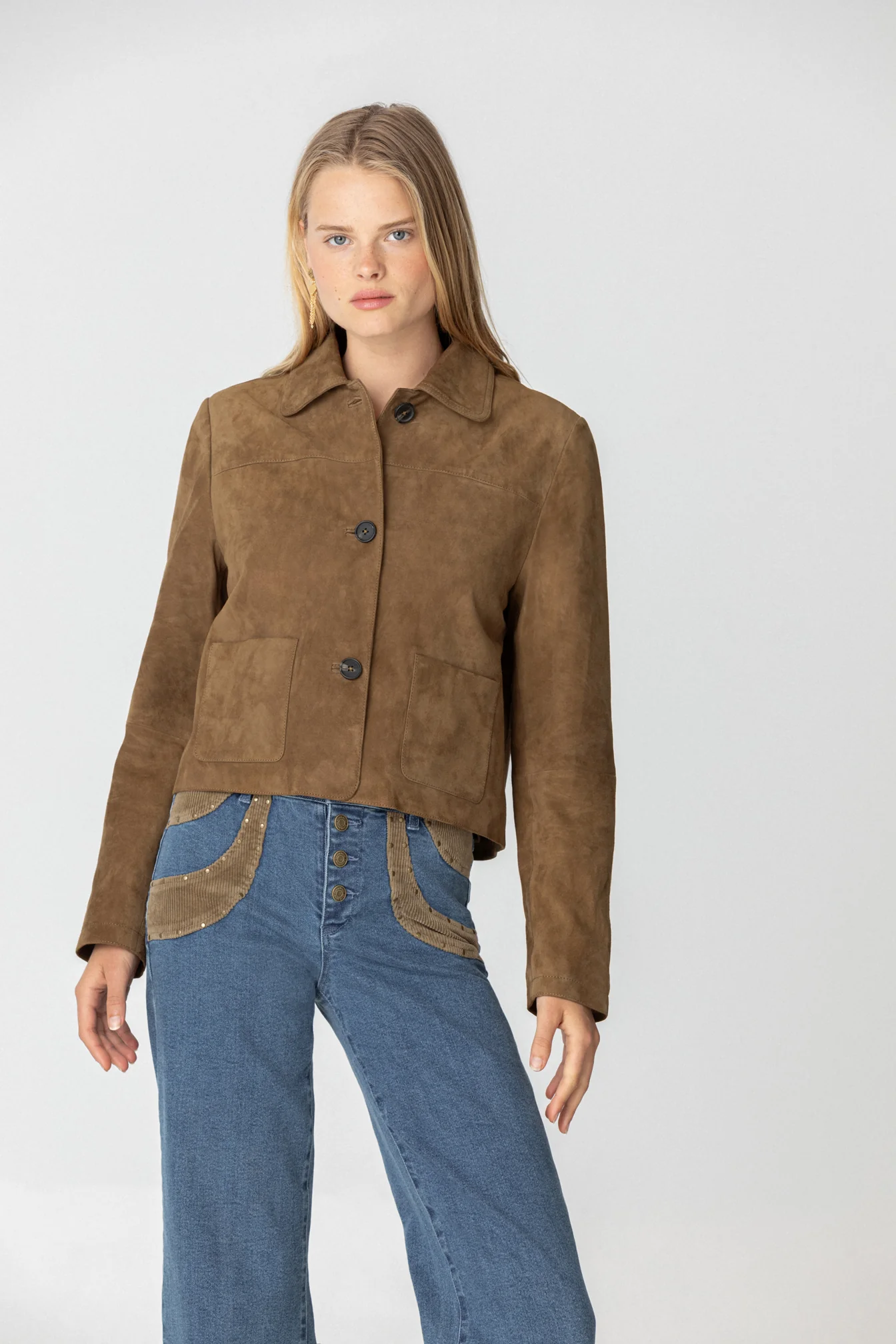JEANS CONTRASTE PANA TACHAS - Image 12