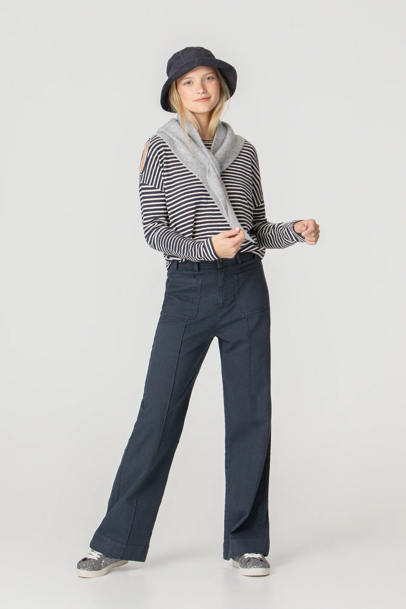 JEANS CULOTTE BASIC COSTURA - Image 20