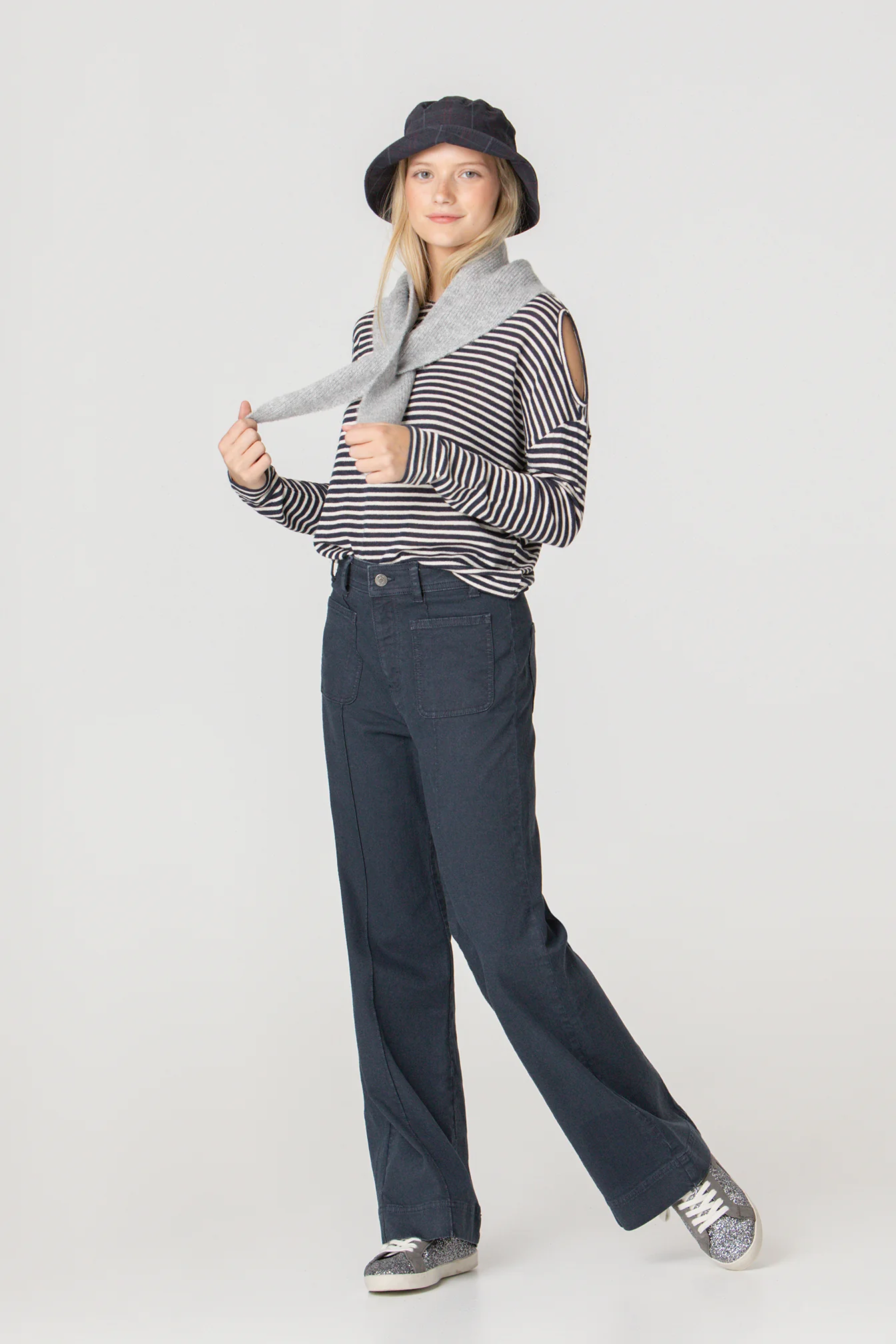 JEANS CULOTTE BASIC COSTURA - Image 22