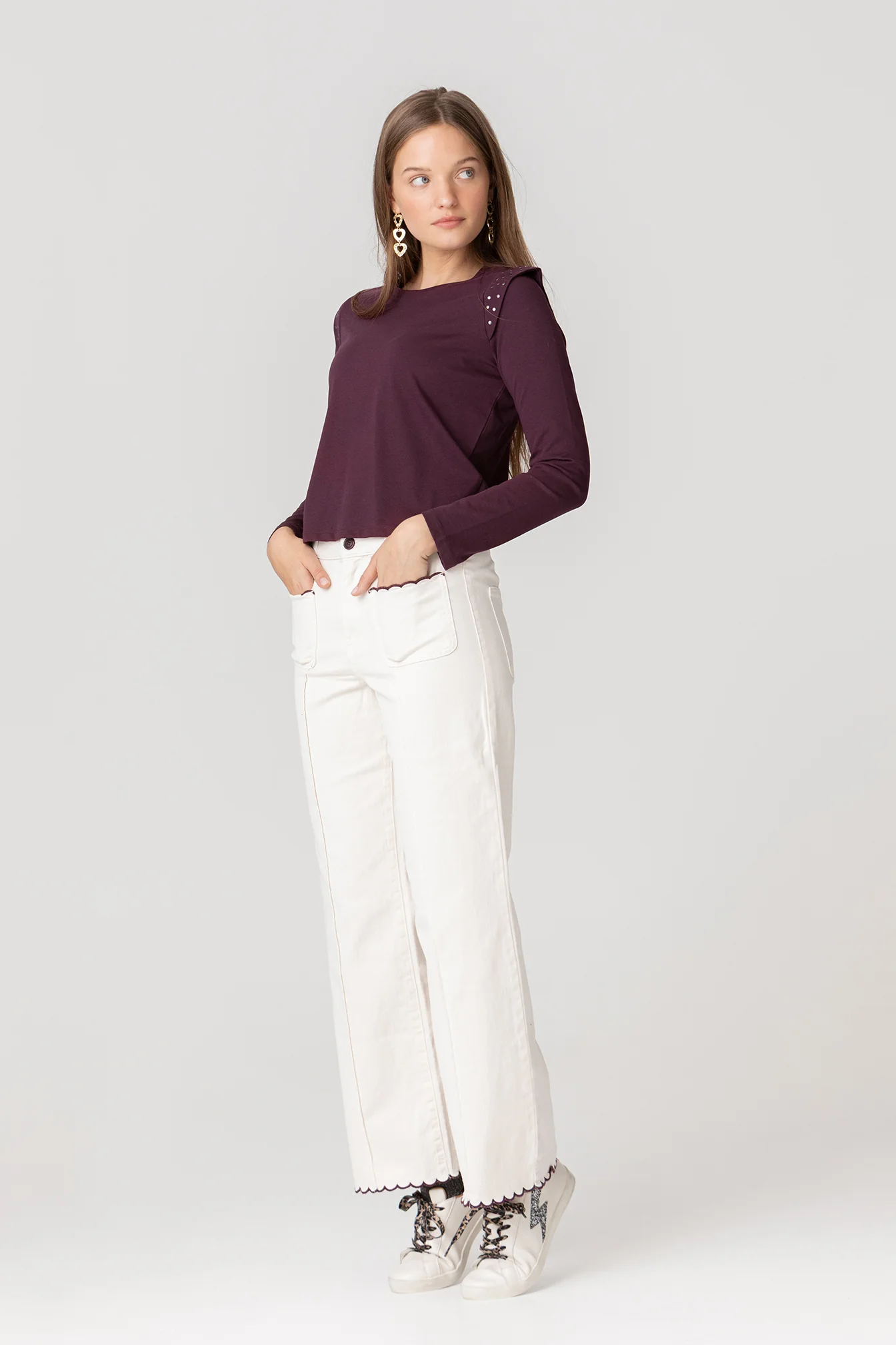 JEANS ONDAS CONTRASTE - Image 7