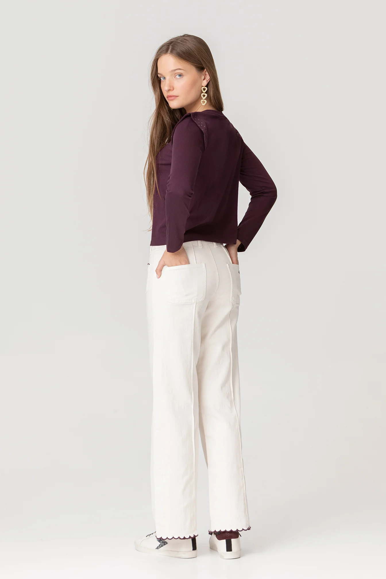 JEANS ONDAS CONTRASTE - Image 8