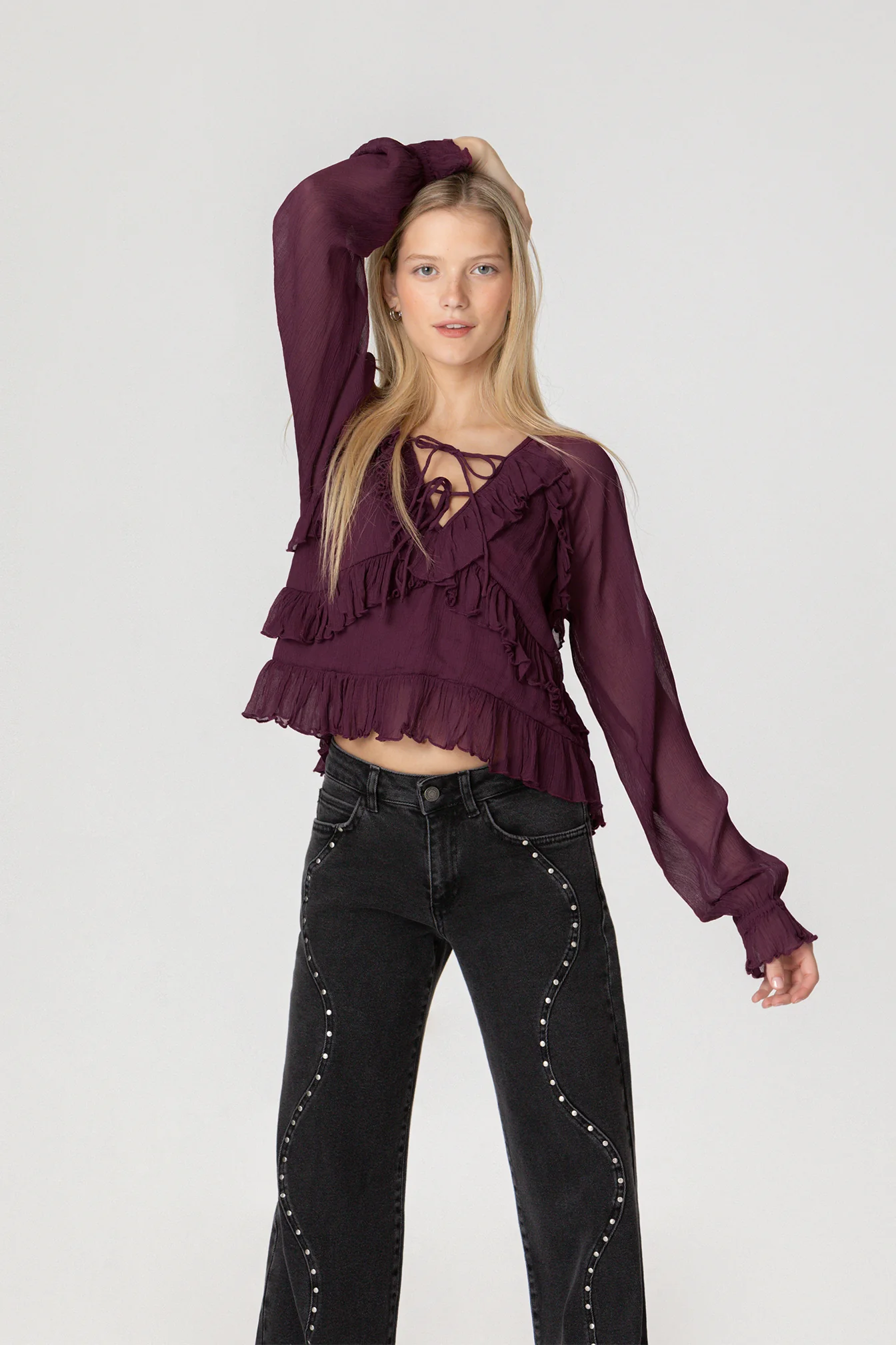 JEANS ONDAS TACHAS - Image 8