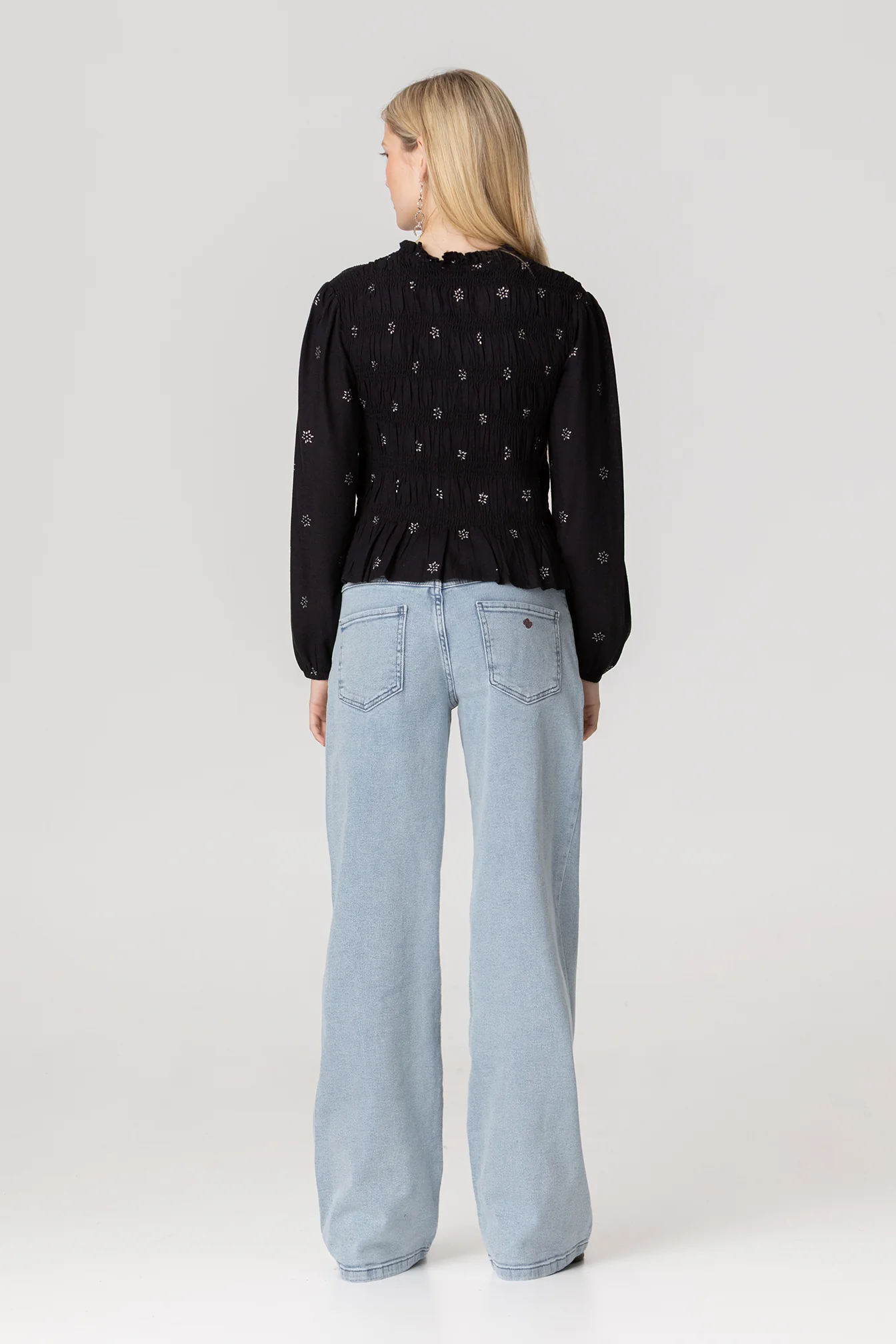 JEANS ONDAS TACHAS DENIM - Image 9