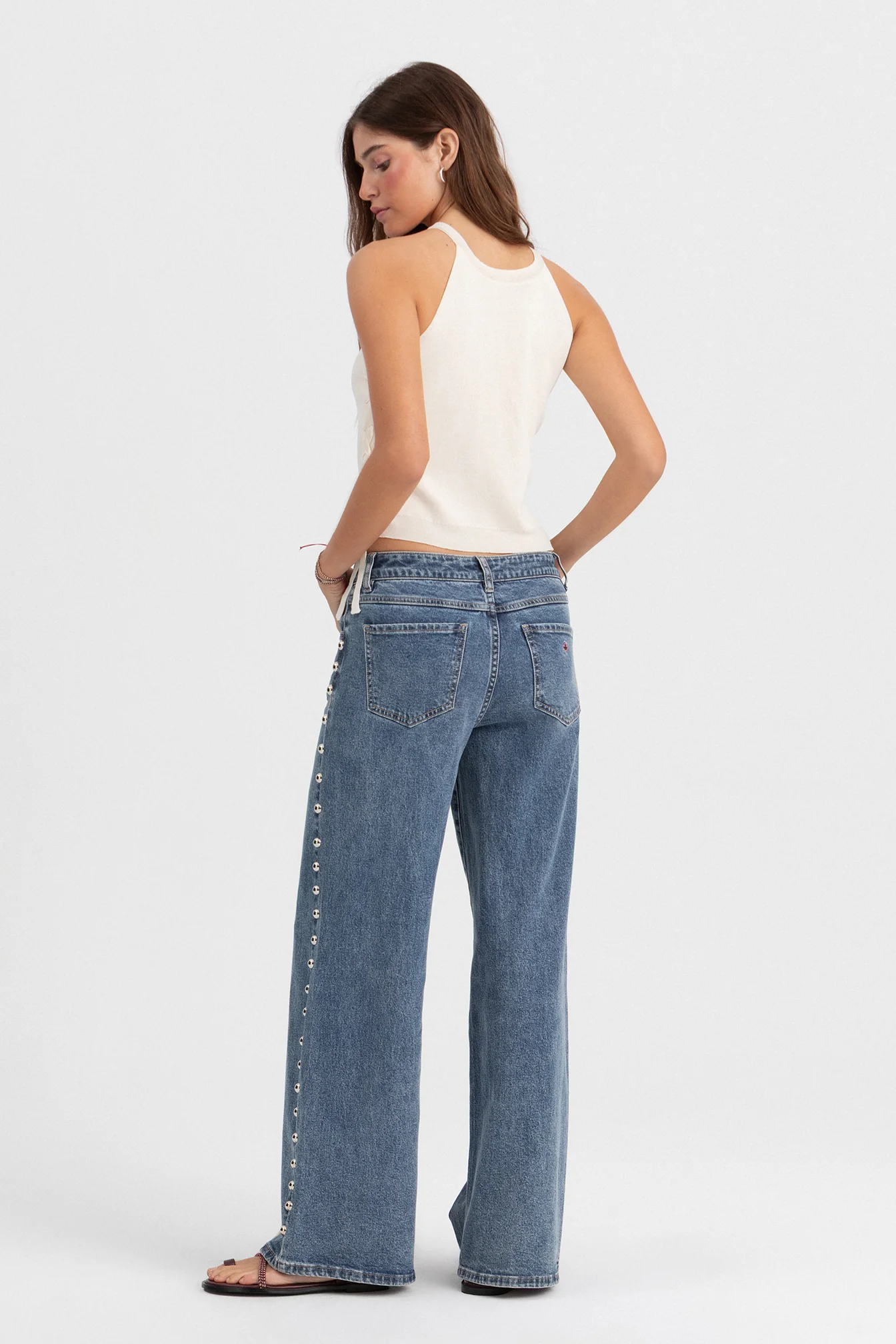 JEANS TACHUELAS MAXI DENIM - Image 7