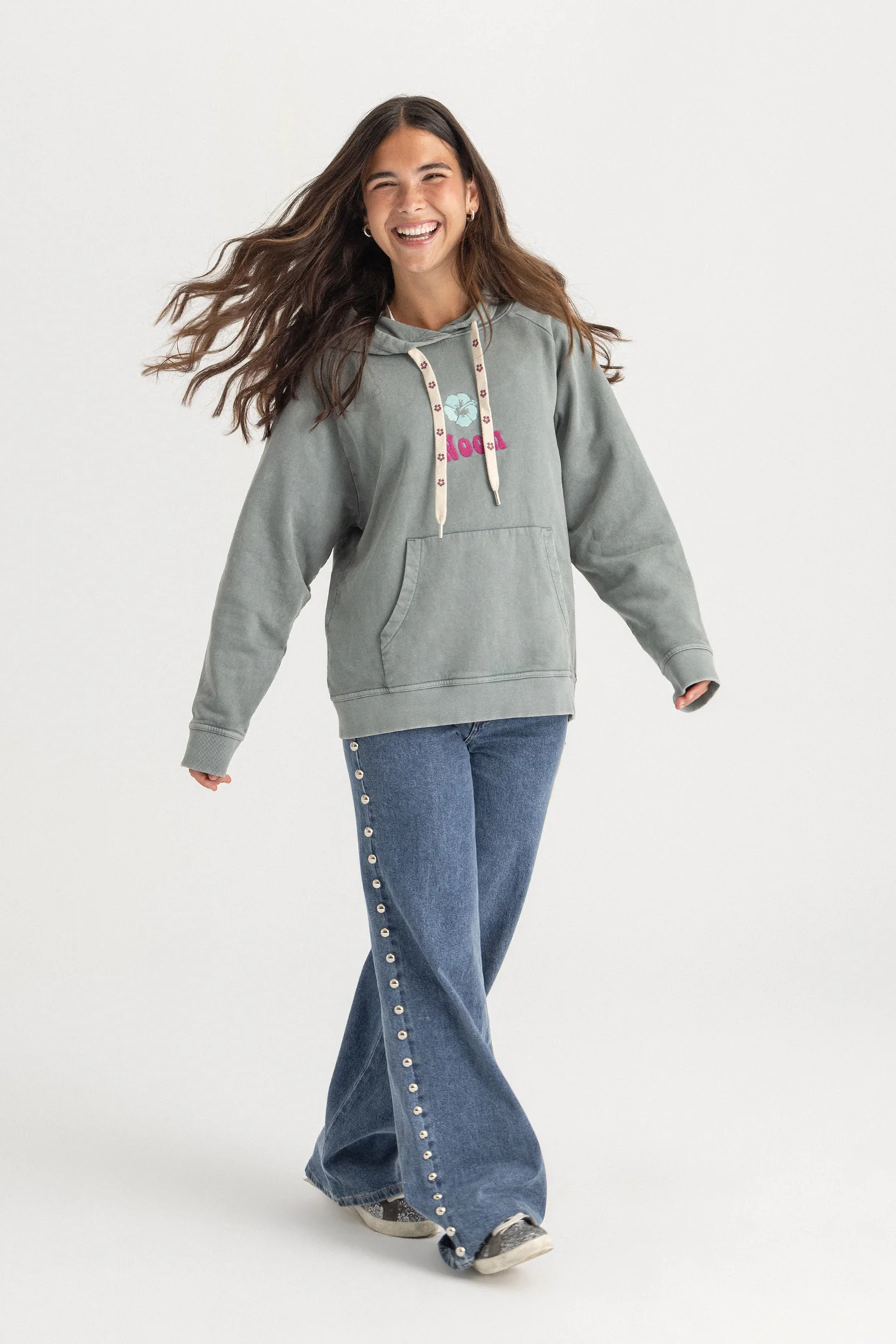JEANS TACHUELAS MAXI DENIM - Image 3