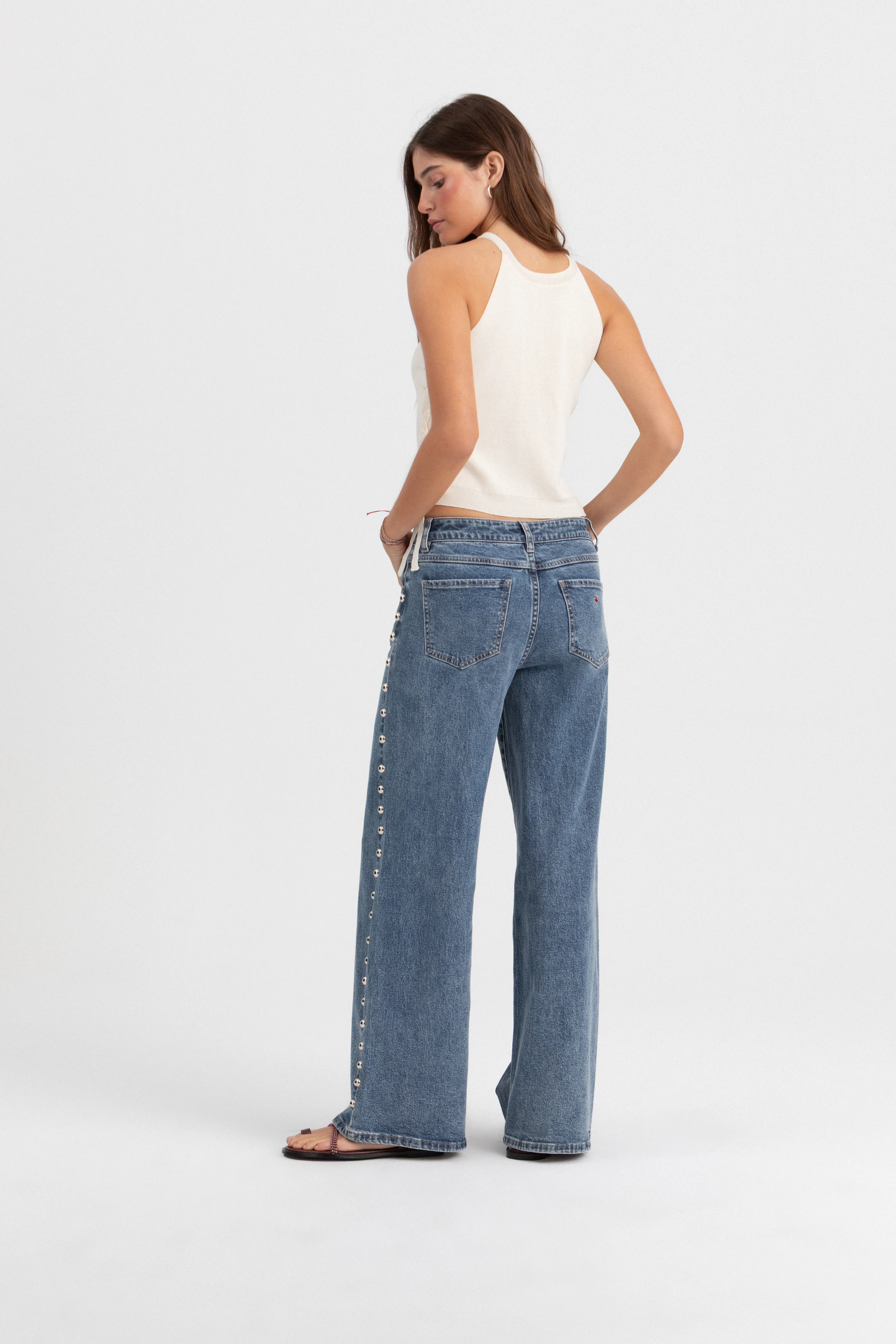 JEANS TACHUELAS MAXI DENIM - Image 5
