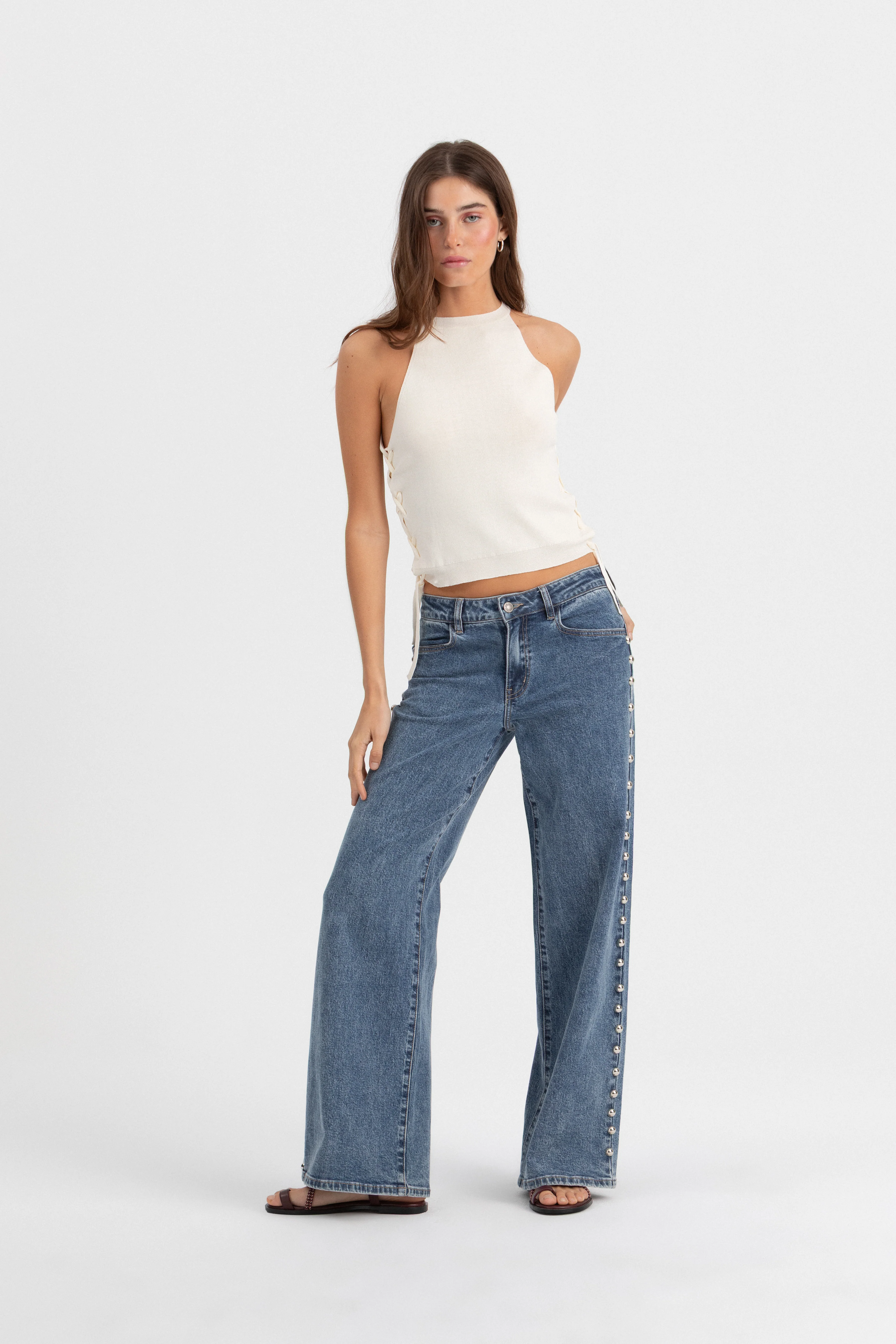 JEANS TACHUELAS MAXI DENIM - Image 6