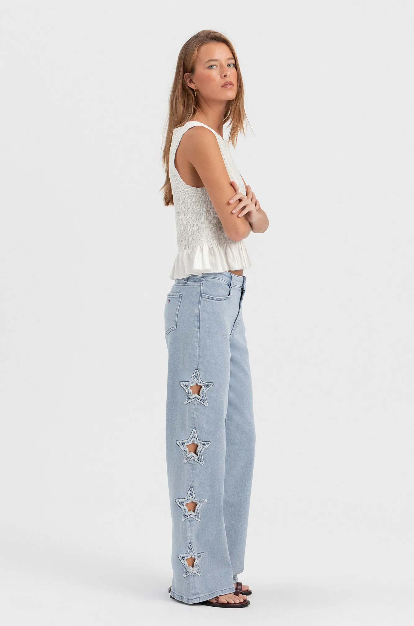 JEANS TROQUELADO ESTRELLAS - Image 7