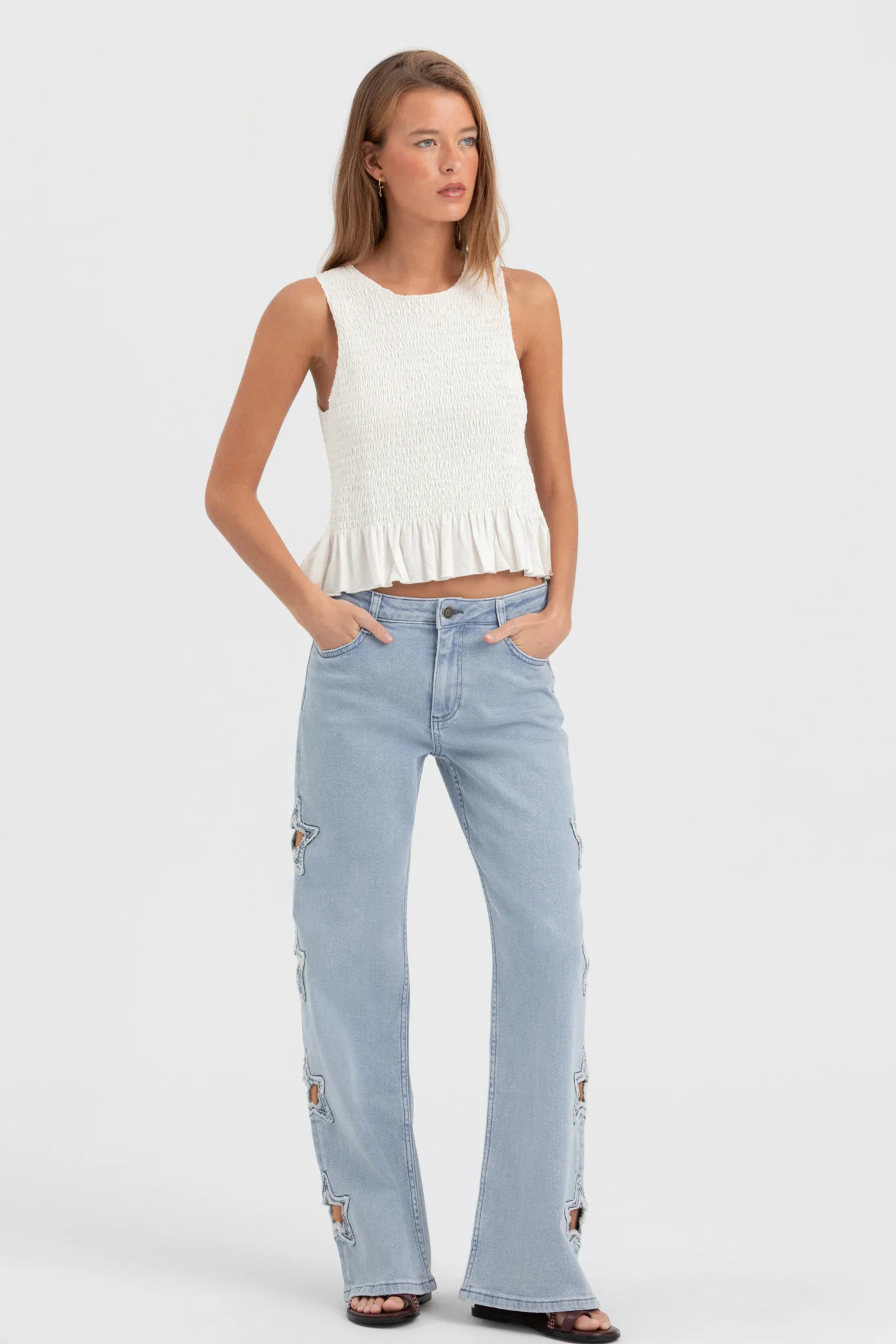 JEANS TROQUELADO ESTRELLAS - Image 13