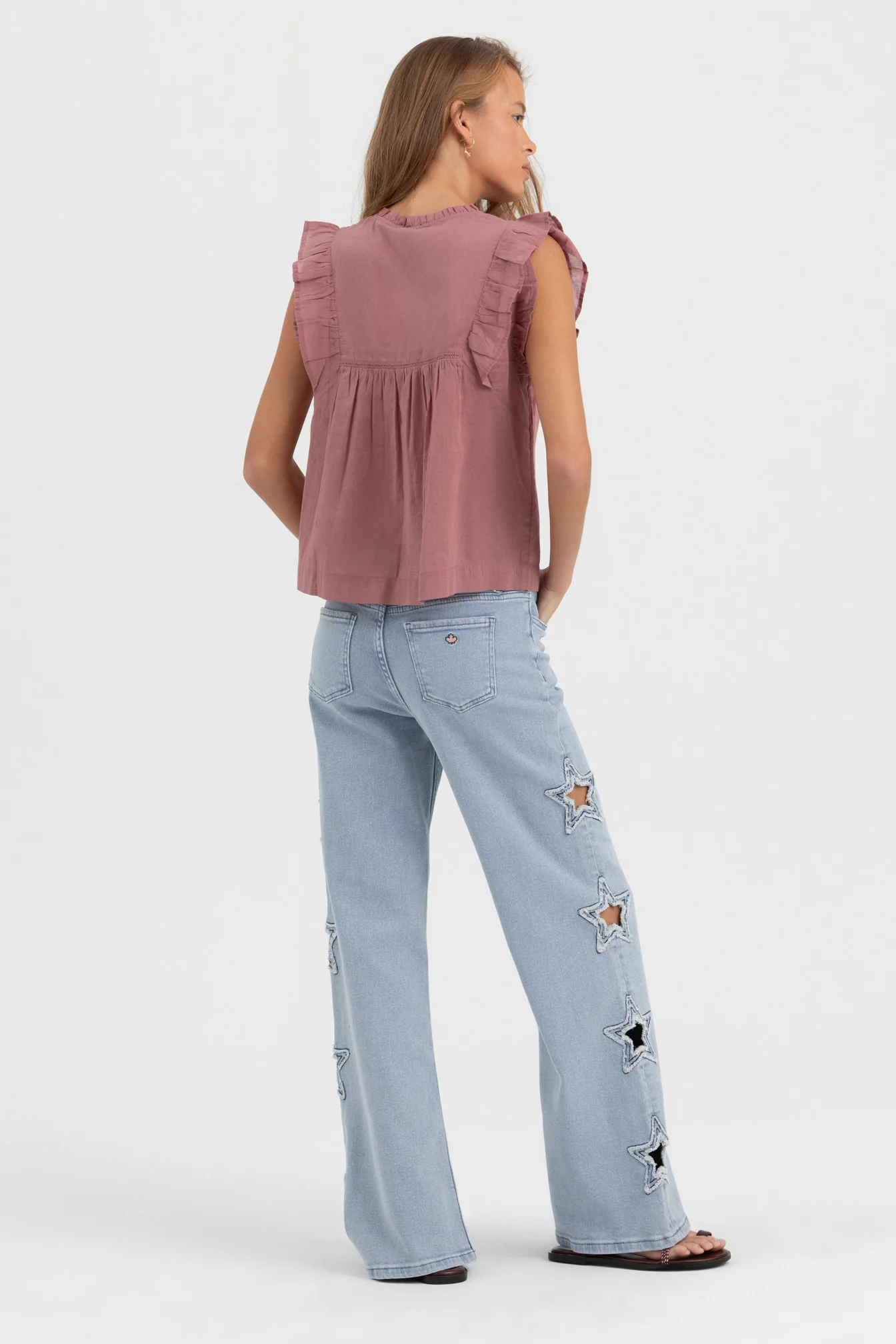 JEANS TROQUELADO ESTRELLAS - Image 5
