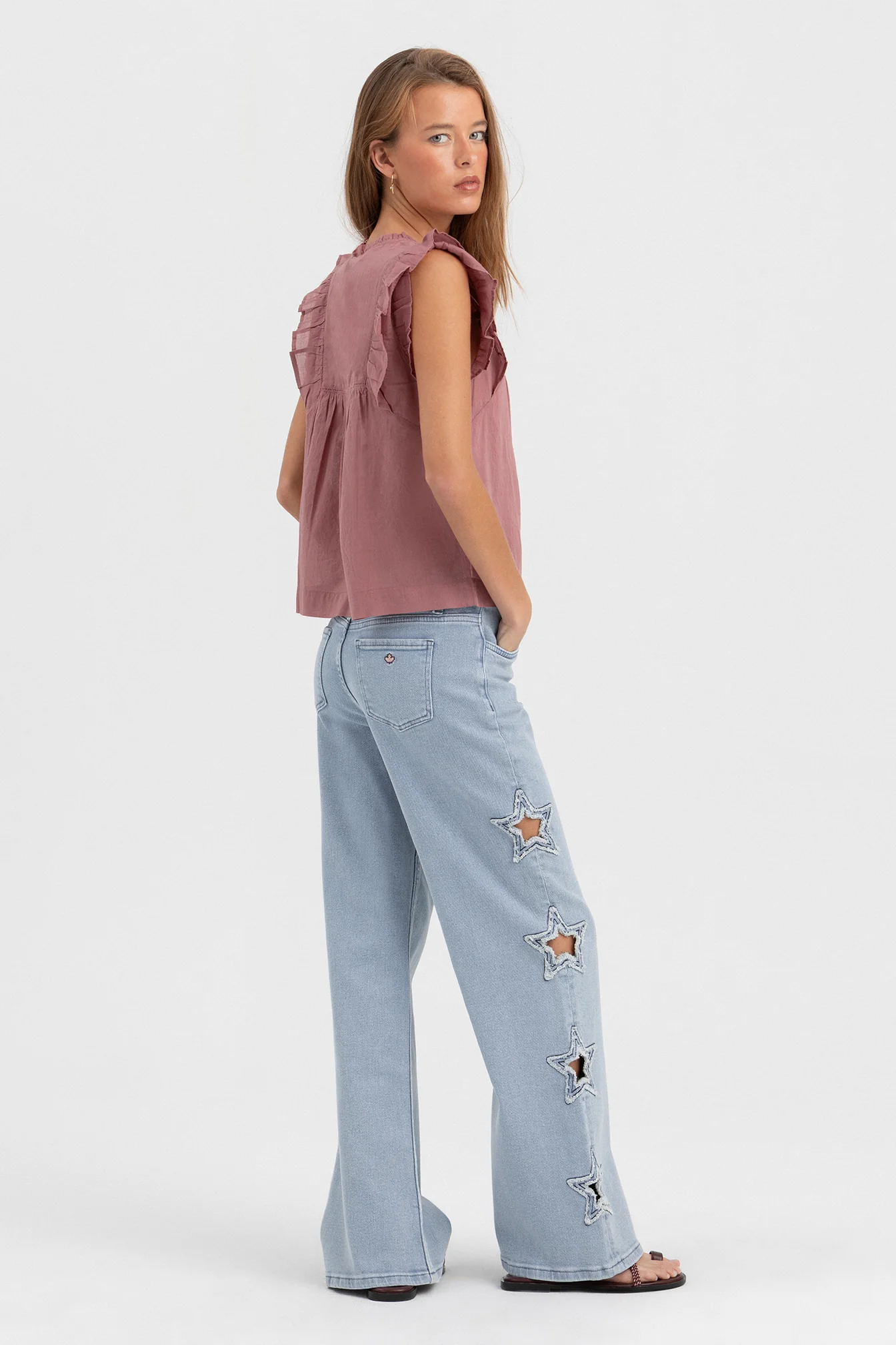 JEANS TROQUELADO ESTRELLAS - Image 6