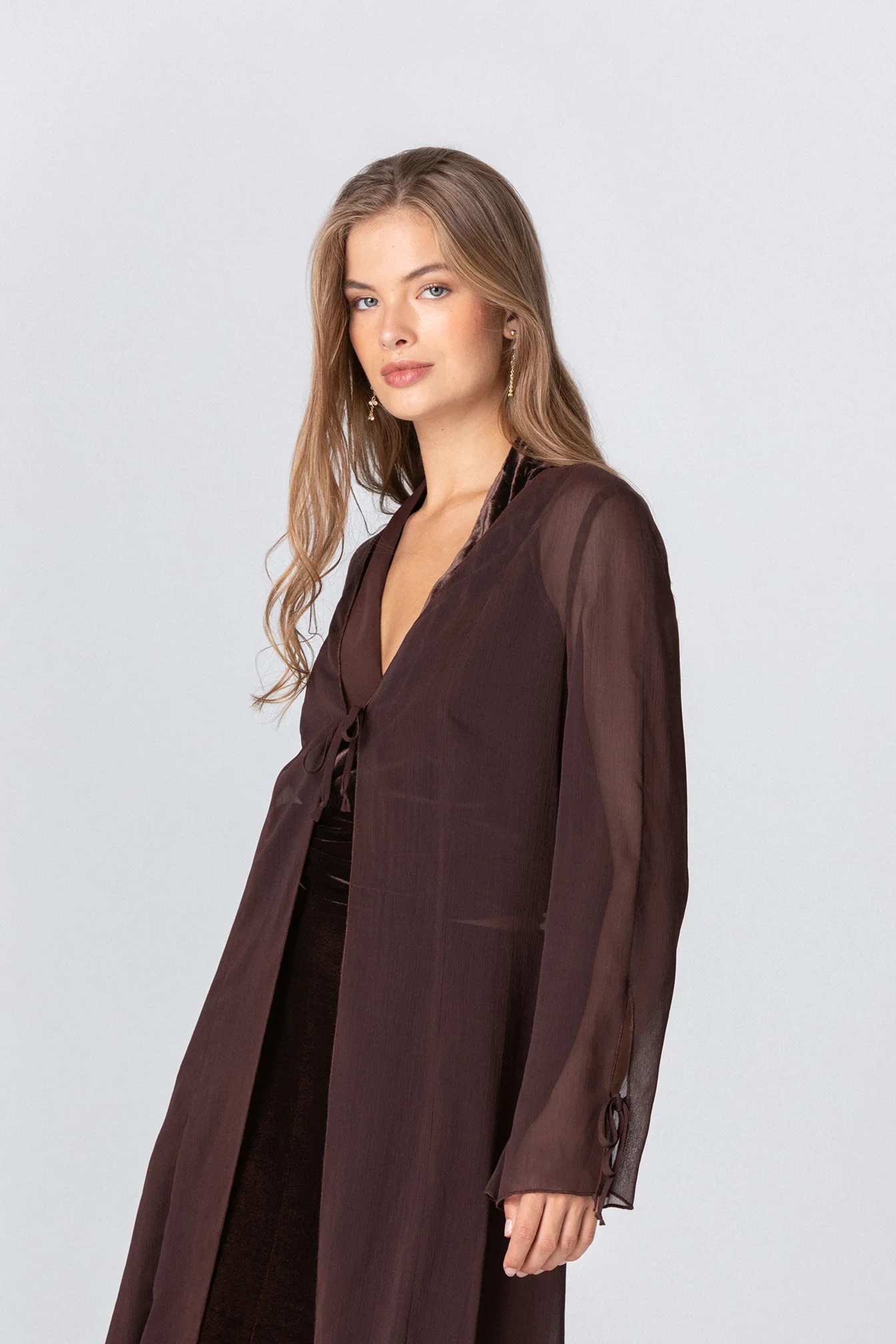 KIMONO LARGO GASA LAZOS - Image 12